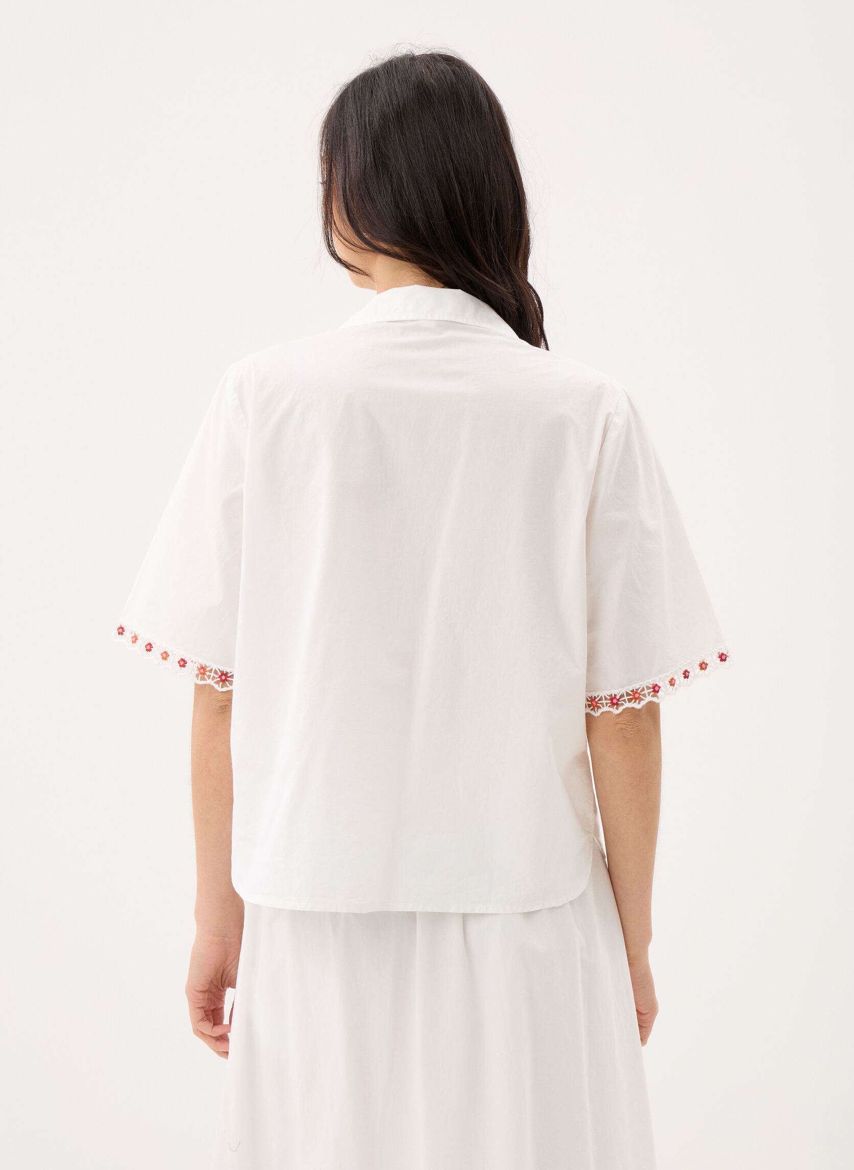 Chemises manches courtes Emilius femme blanc Louise Misha Chemises manches courtes Emilius femme blanc OFF WHITE