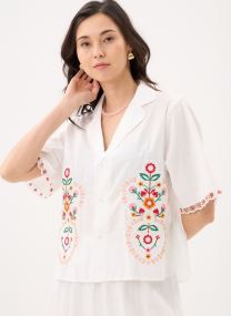Chemises manches courtes Emilius femme blanc Louise Misha Chemises manches courtes Emilius femme blanc OFF WHITE