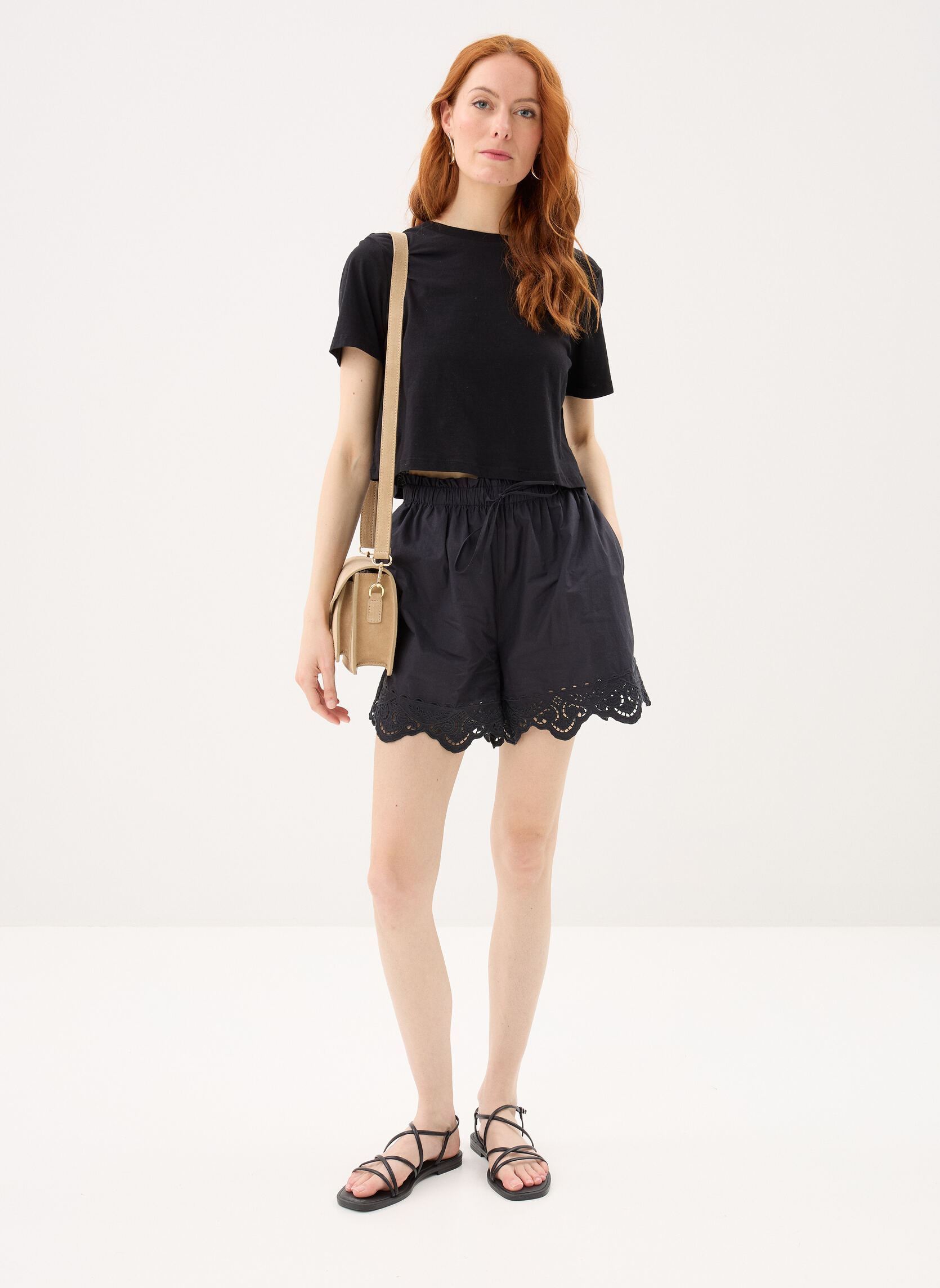 Shorts Boxi dames zwart Louise Misha Shorts Boxi dames zwart BLACK