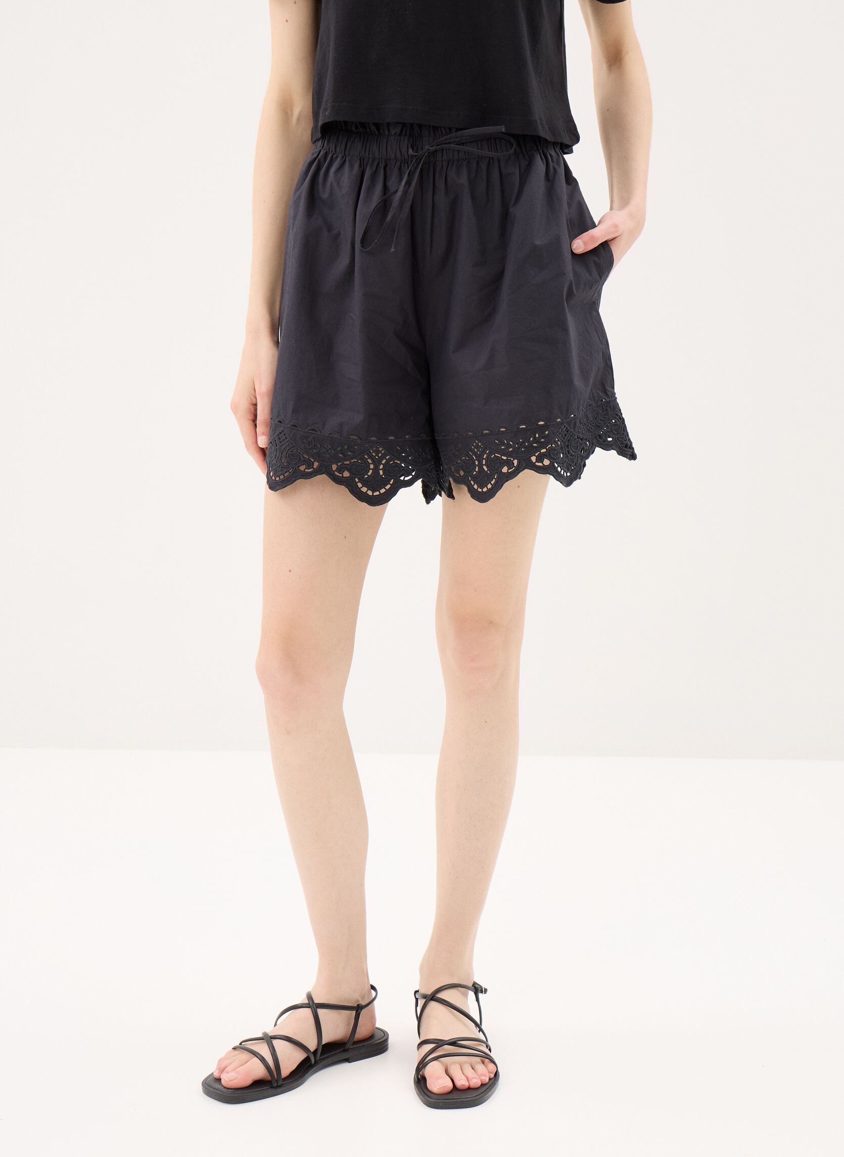 Shorts Boxi dames zwart Louise Misha Shorts Boxi dames zwart BLACK