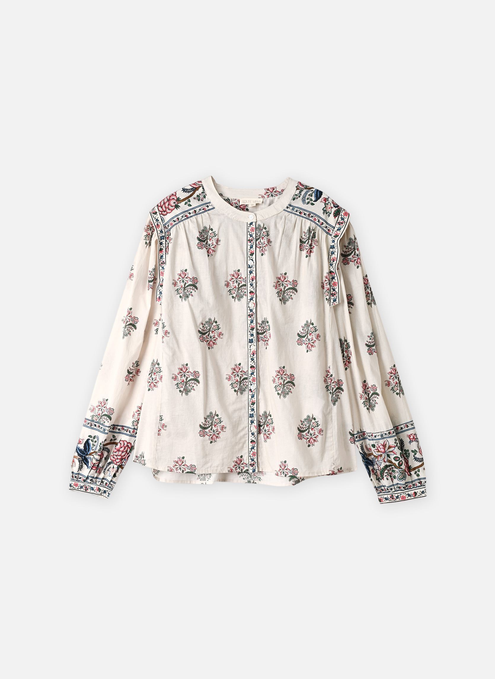 Blouses Jane femme blanc Louise Misha Blouses Jane femme blanc CREAM PRIMROSE PLAIN