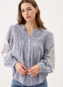 Langarm-Blusen Jally damen blau