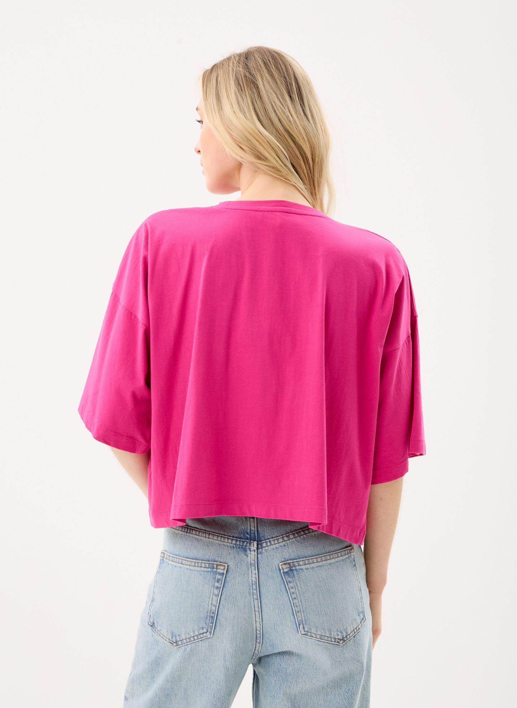 Tee-shirts manches courtes Neolar femme rose Louise Misha Tee-shirts manches courtes Neolar femme rose Fuchsia