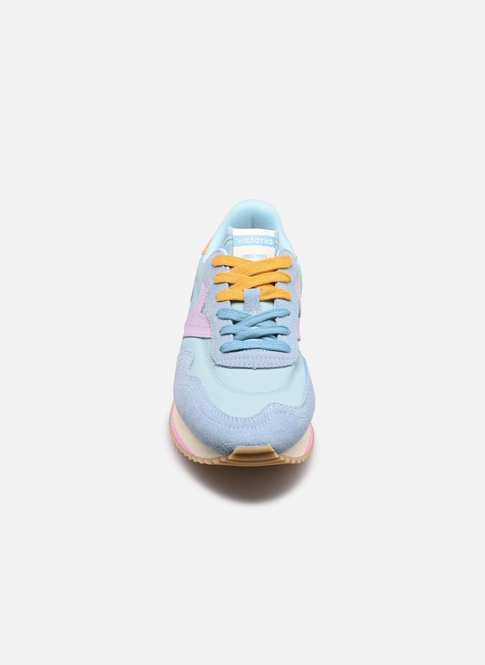 Sneakers Cosmos Multicolor Nylon & Serraje dames blauw Victoria Sneakers Cosmos Multicolor Nylon & Serraje dames blauw Azul