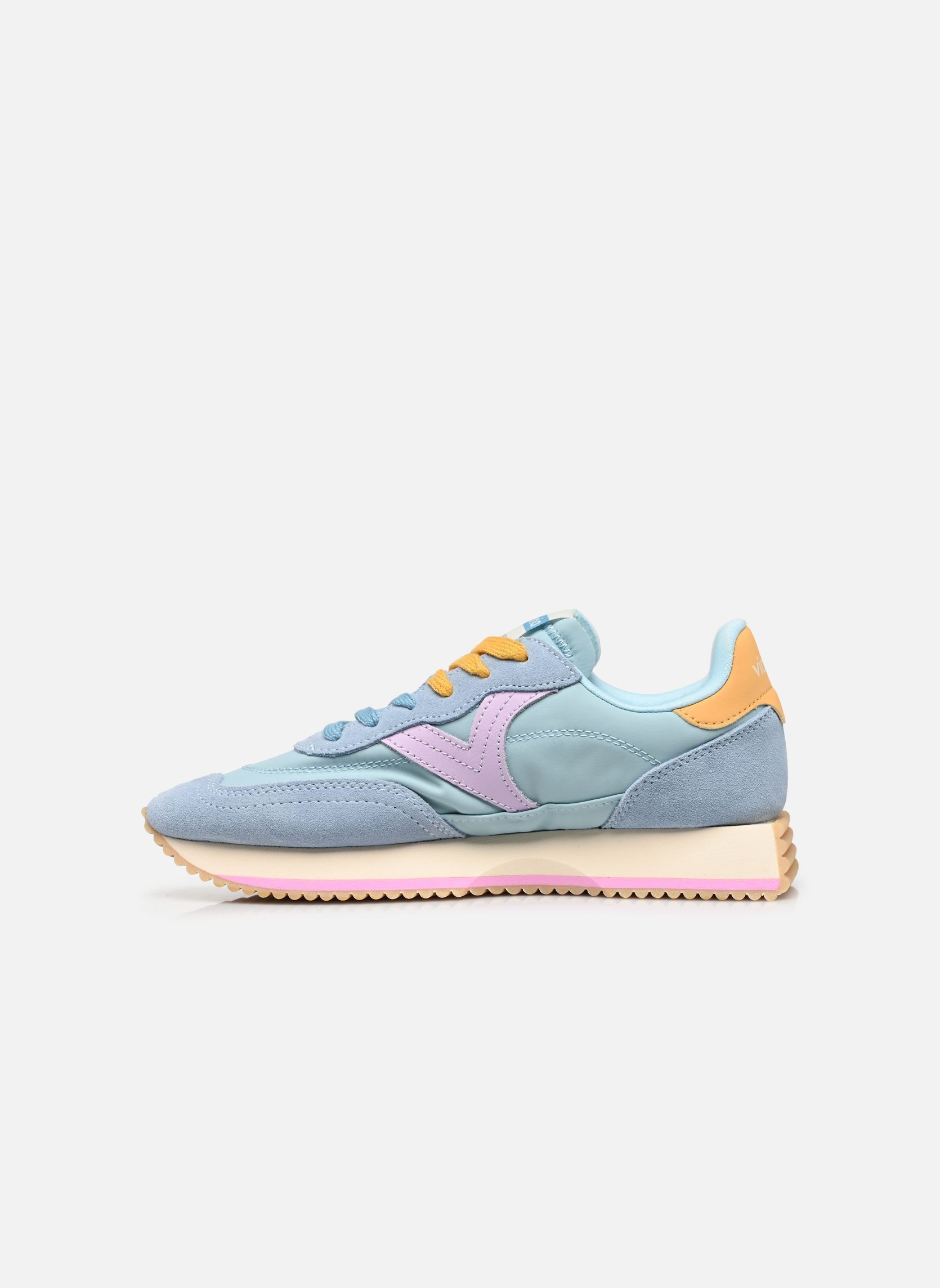 Sneakers Cosmos Multicolor Nylon & Serraje dames blauw Victoria Sneakers Cosmos Multicolor Nylon & Serraje dames blauw Azul