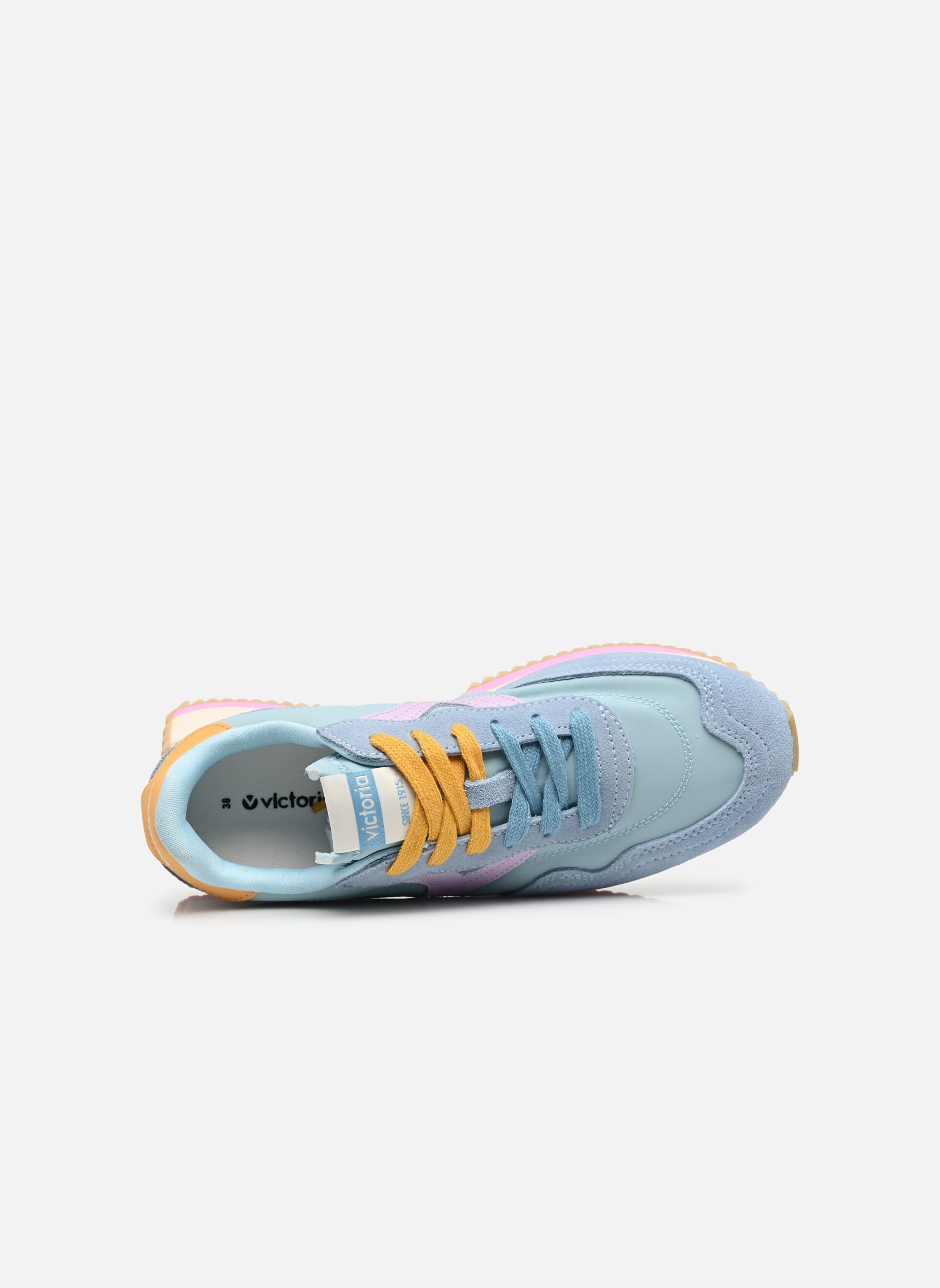 Sneakers Cosmos Multicolor Nylon & Serraje dames blauw Victoria Sneakers Cosmos Multicolor Nylon & Serraje dames blauw Azul