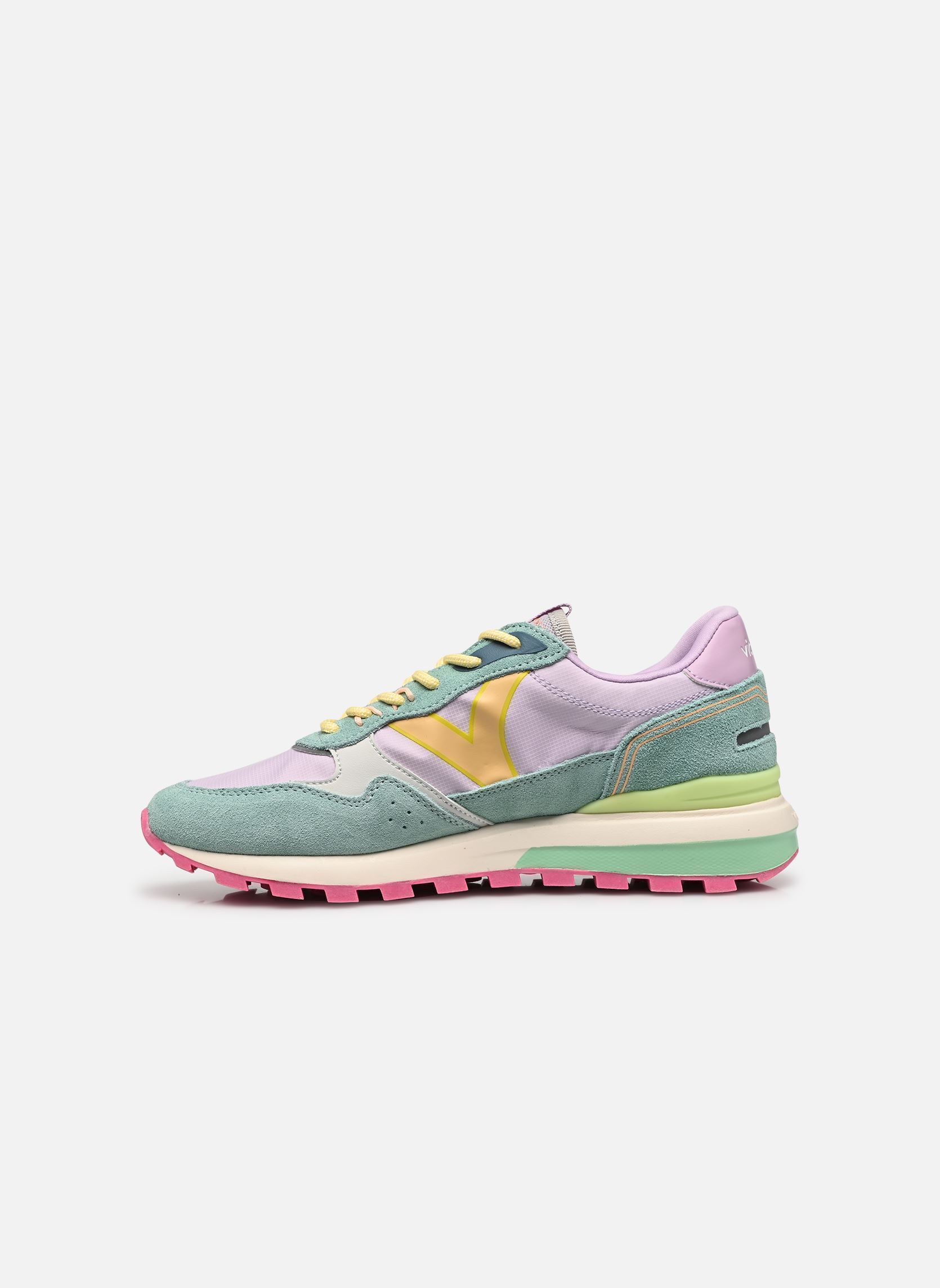 Sneaker Luna Nylon Tecnico & Serraje damen mehrfarbig Victoria Sneaker Luna Nylon Tecnico & Serraje damen mehrfarbig Lila