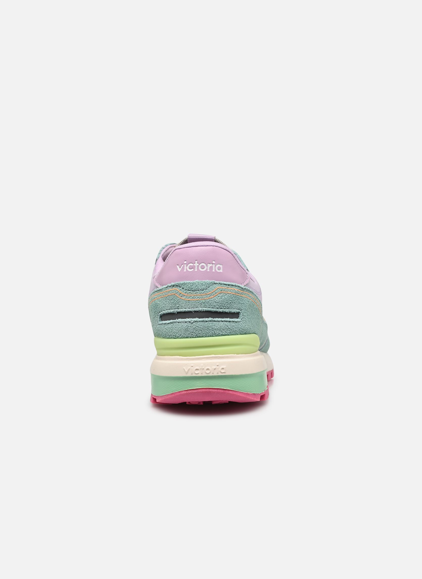 Sneaker Luna Nylon Tecnico & Serraje damen mehrfarbig Victoria Sneaker Luna Nylon Tecnico & Serraje damen mehrfarbig Lila