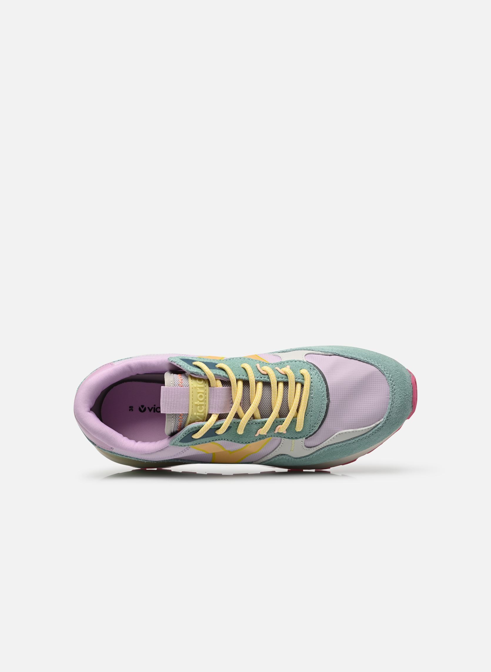 Sneaker Luna Nylon Tecnico & Serraje damen mehrfarbig Victoria Sneaker Luna Nylon Tecnico & Serraje damen mehrfarbig Lila