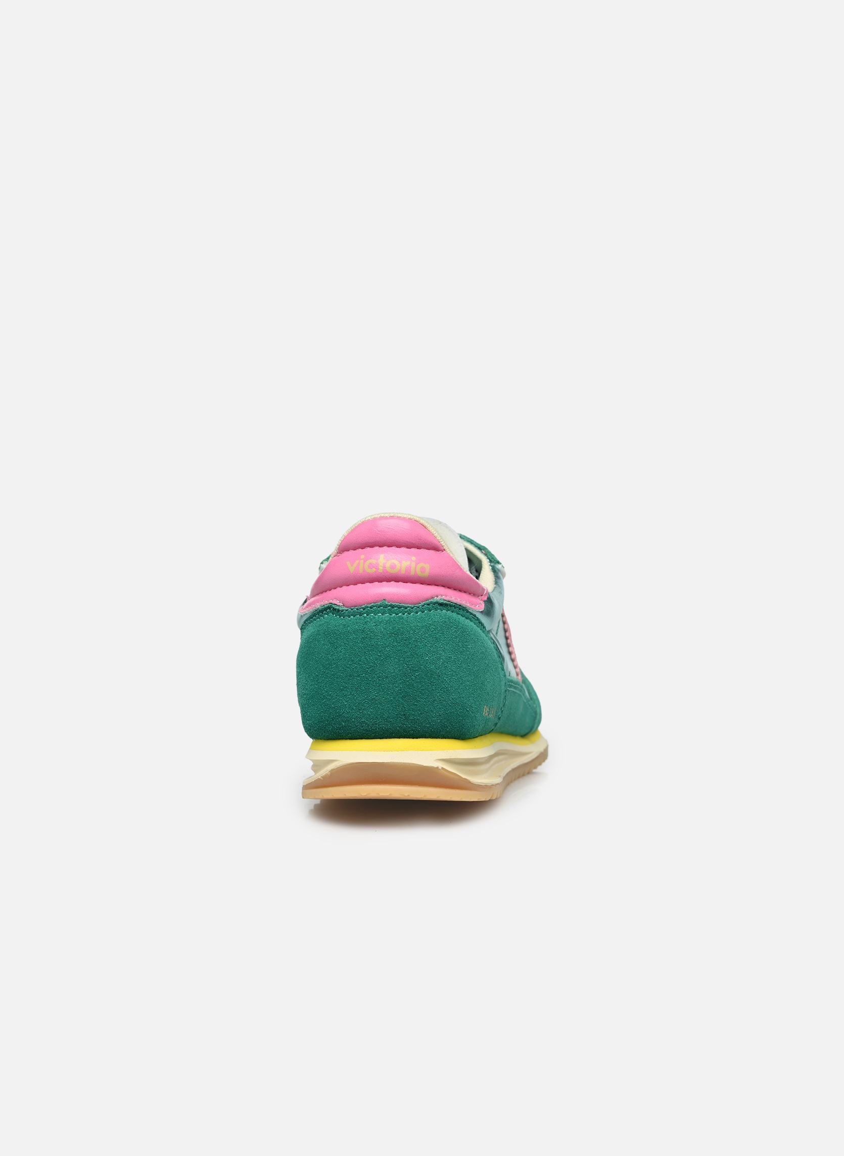 Baskets Saturno Nylon & Serraje Metal femme vert Victoria Baskets Saturno Nylon & Serraje Metal femme vert Jade