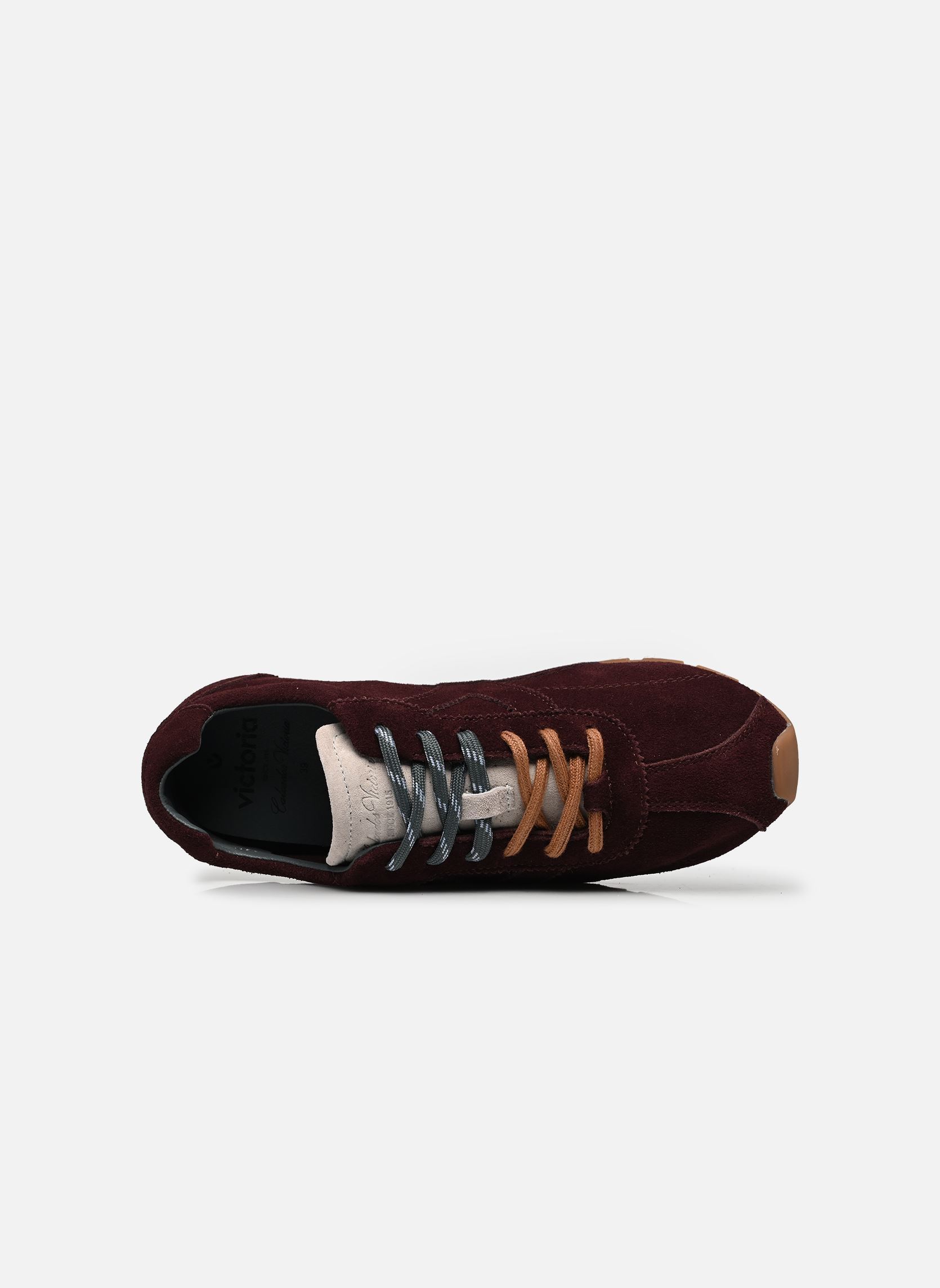 Baskets basses Aster Serraje femme bordeaux Victoria Baskets basses Aster Serraje femme bordeaux BURDEOS