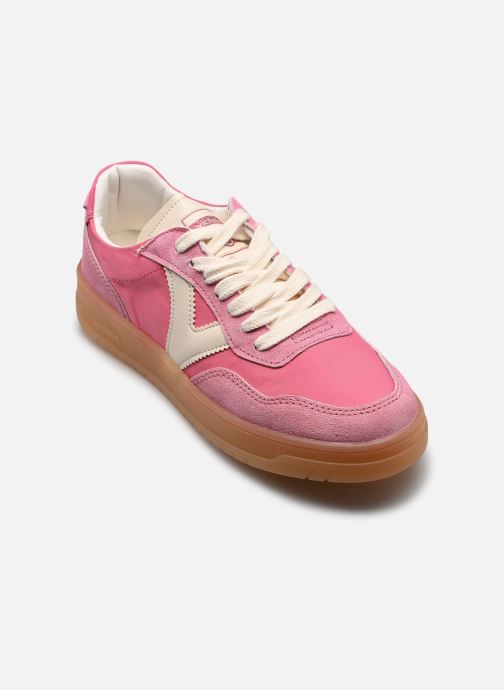 Victoria Baskets Seul Serraje Lavado femme rose
