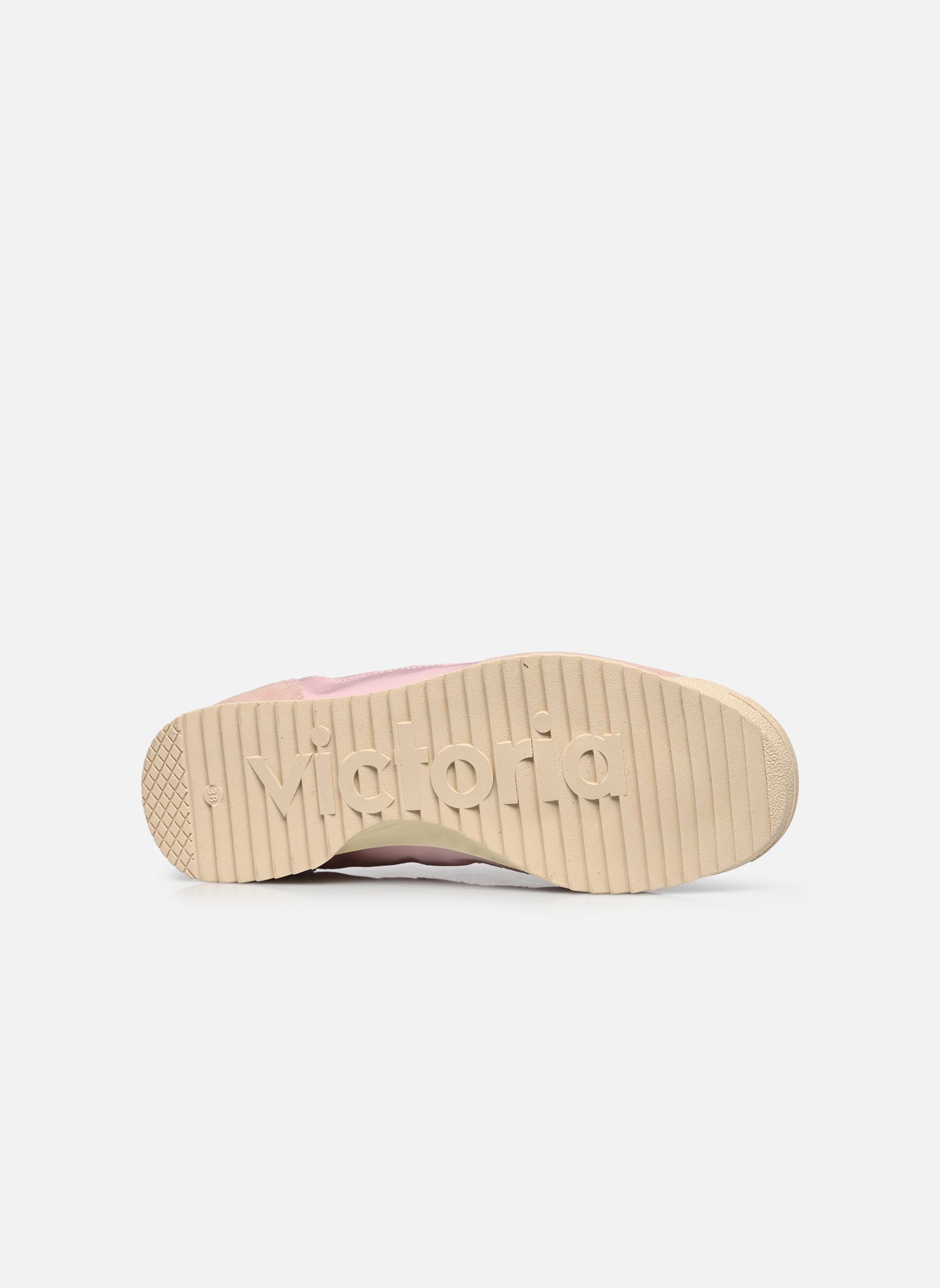 Sneakers Saturno Nylon & Serraje dames roze Victoria Sneakers Saturno Nylon & Serraje dames roze Rosa