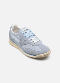 Baskets Saturno Nylon & Serraje femme bleu