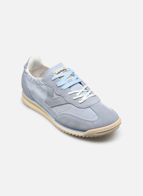 Victoria Baskets Saturno Nylon & Serraje femme bleu