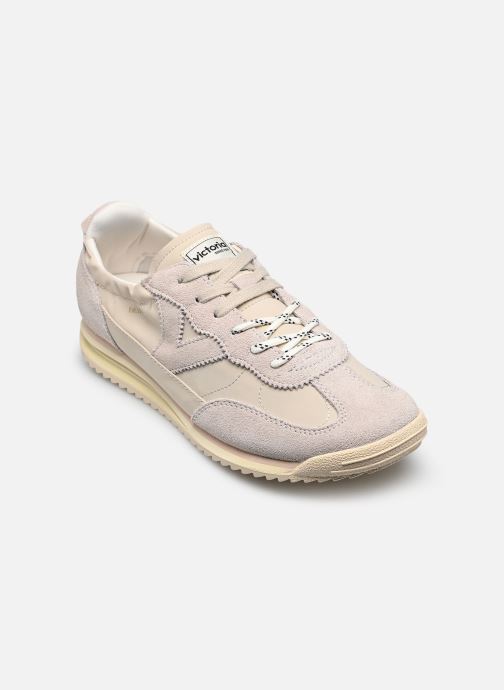 Victoria Baskets Saturno Nylon & Serraje femme beige