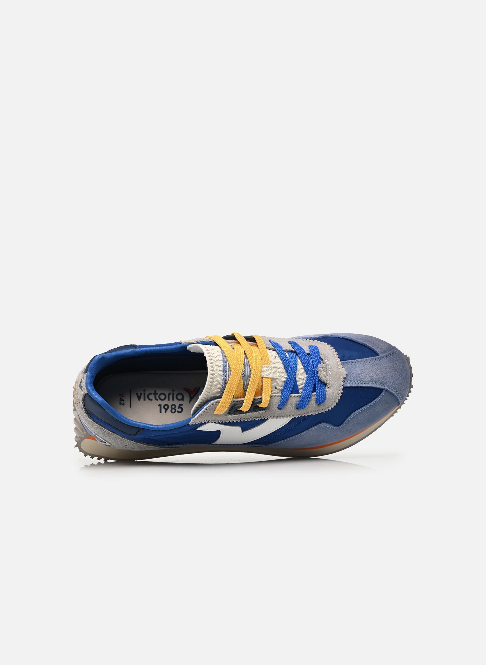 Baskets Root - Vintage Nylon homme bleu Victoria Baskets Root - Vintage Nylon homme bleu Royal