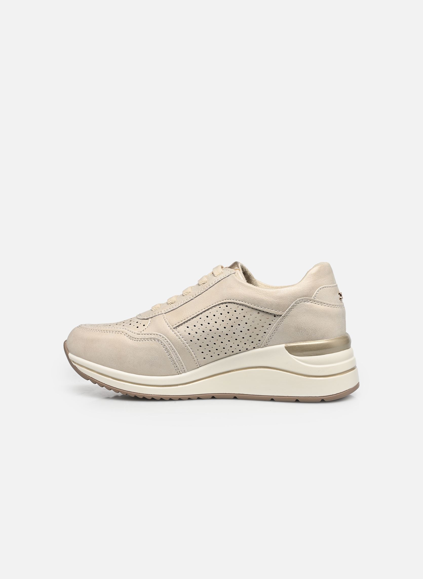 Plateau-Sneaker HUAPI W16505 damen gold und bronze Comfeet Plateau-Sneaker HUAPI W16505 damen gold und bronze Gold