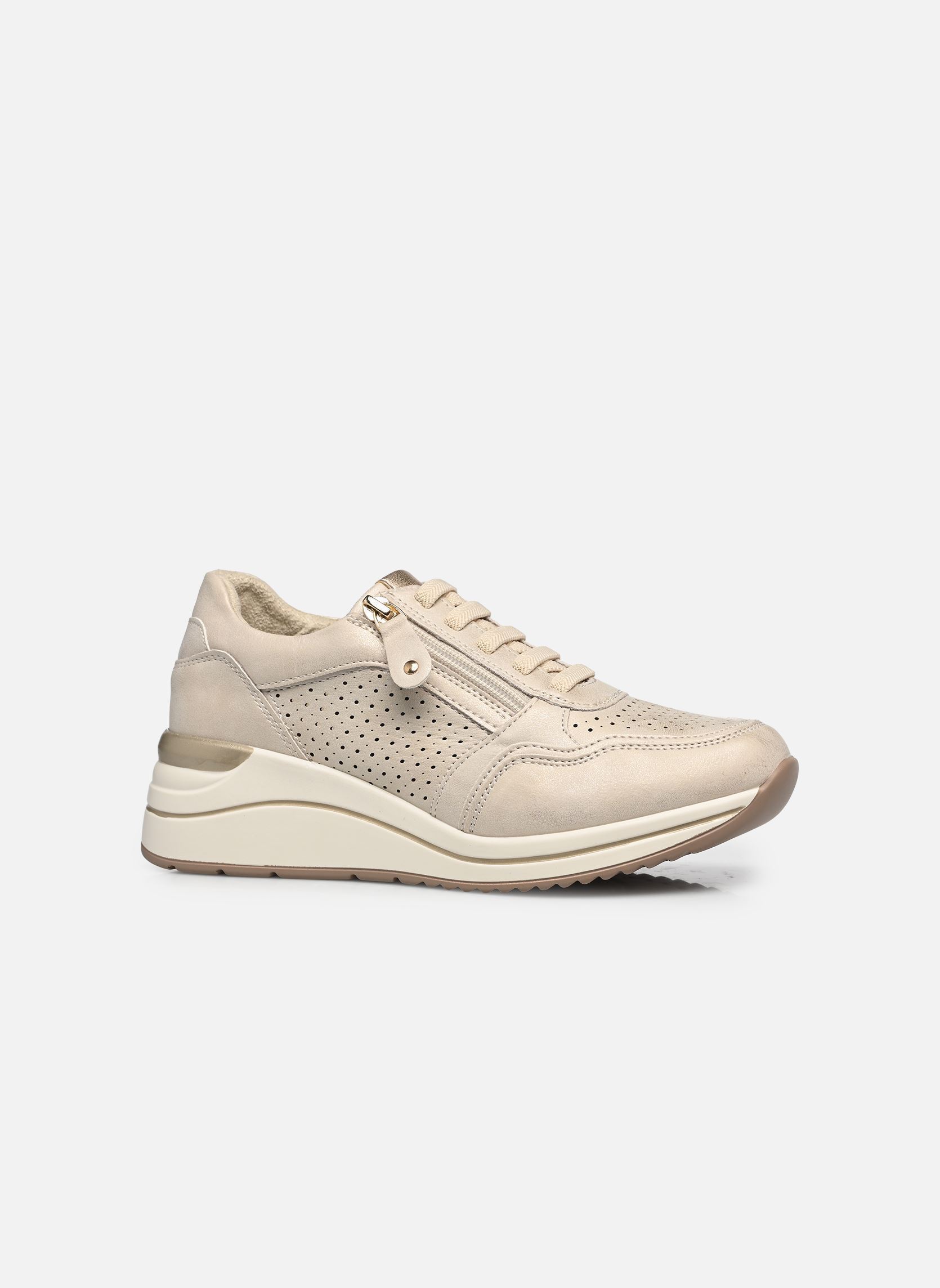 Plateau-Sneaker HUAPI W16505 damen gold und bronze Comfeet Plateau-Sneaker HUAPI W16505 damen gold und bronze Gold