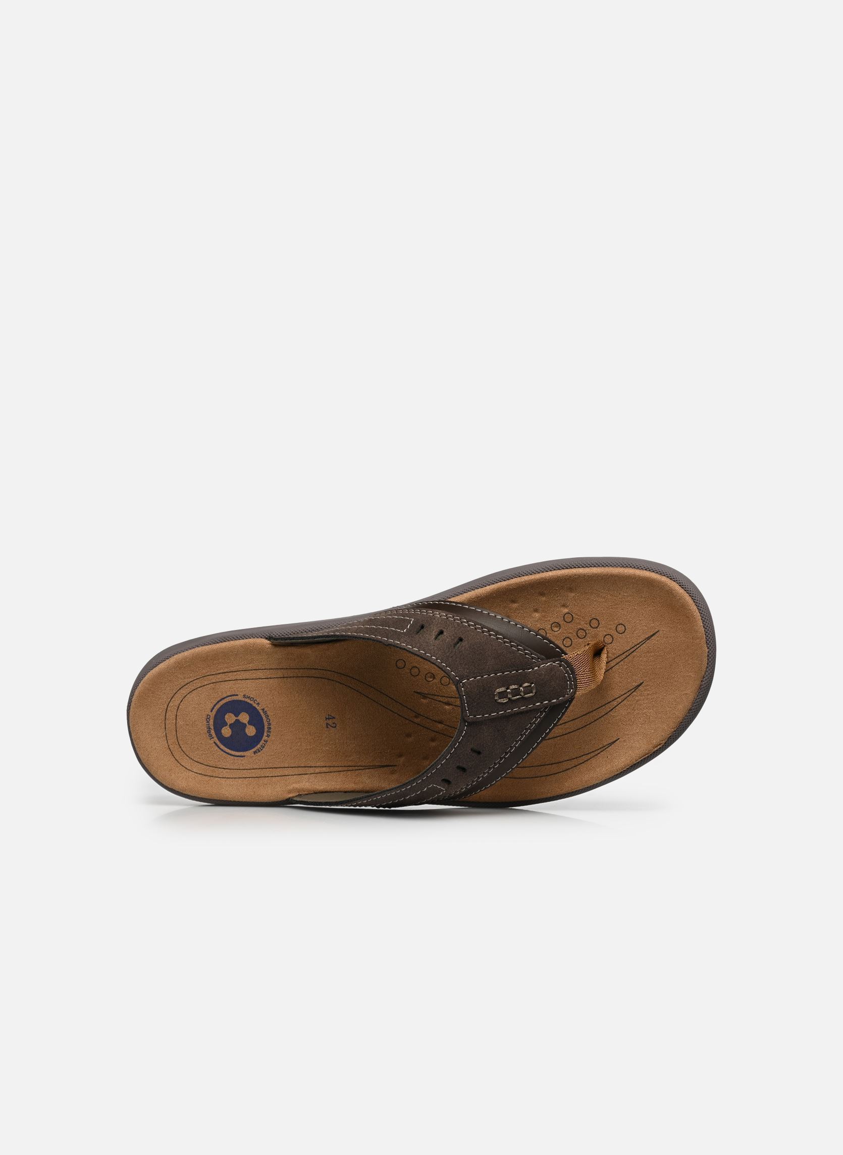 Mules NIMBOS M01716 homme marron Comfeet Mules NIMBOS M01716 homme marron Dark Brown