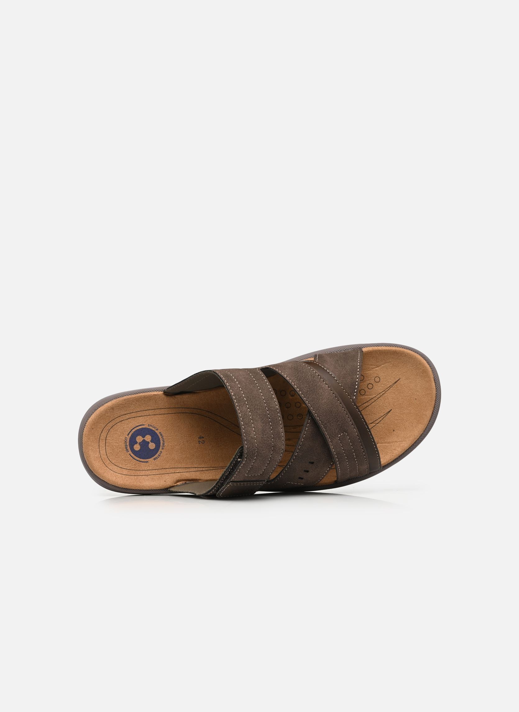 Mules NIMBOS M01717 homme marron Comfeet Mules NIMBOS M01717 homme marron Dark Brown