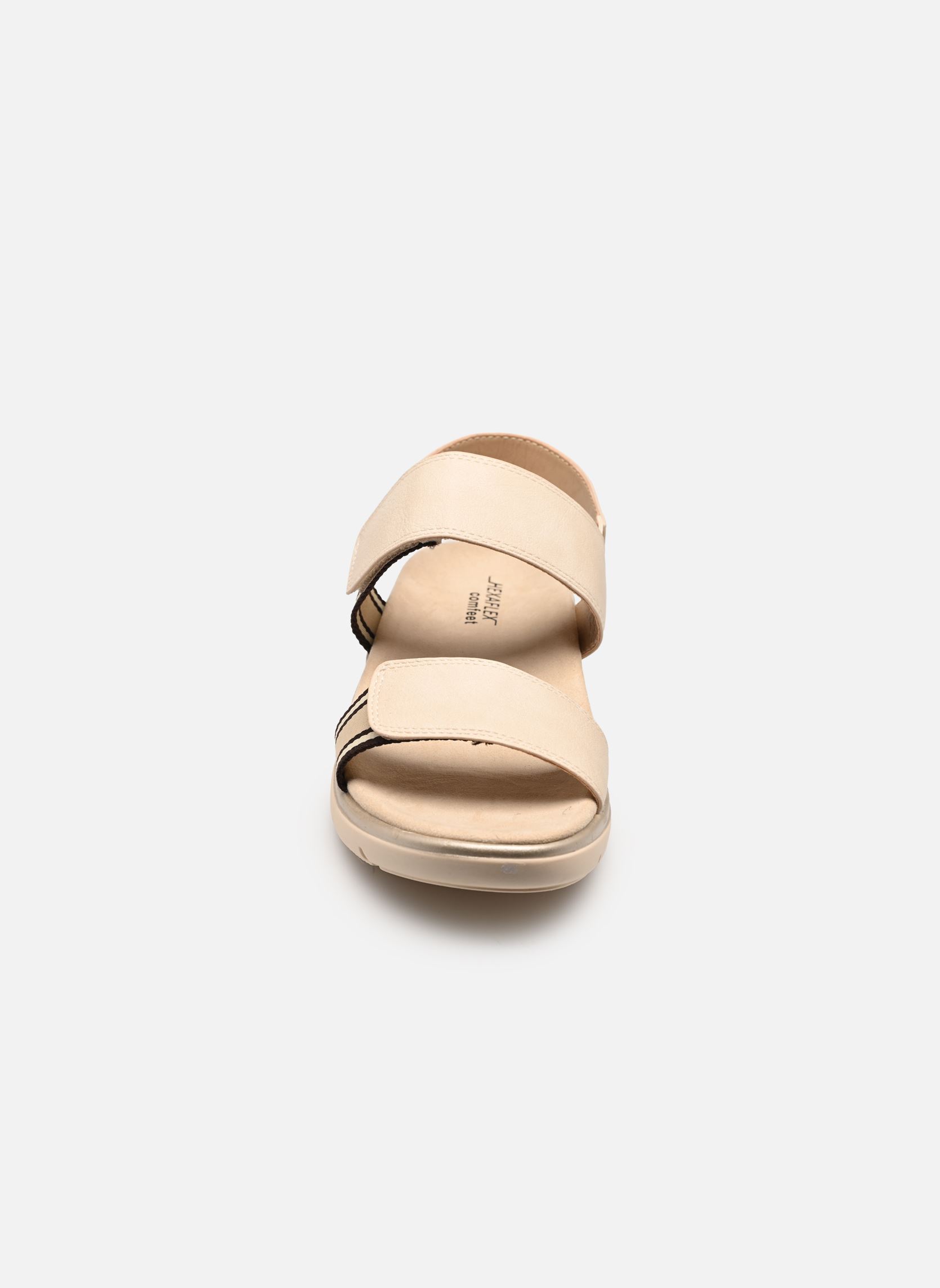Sandales compensées et plateformes ALBO W10303 femme beige Comfeet Sandales compensées et plateformes ALBO W10303 femme beige Beige