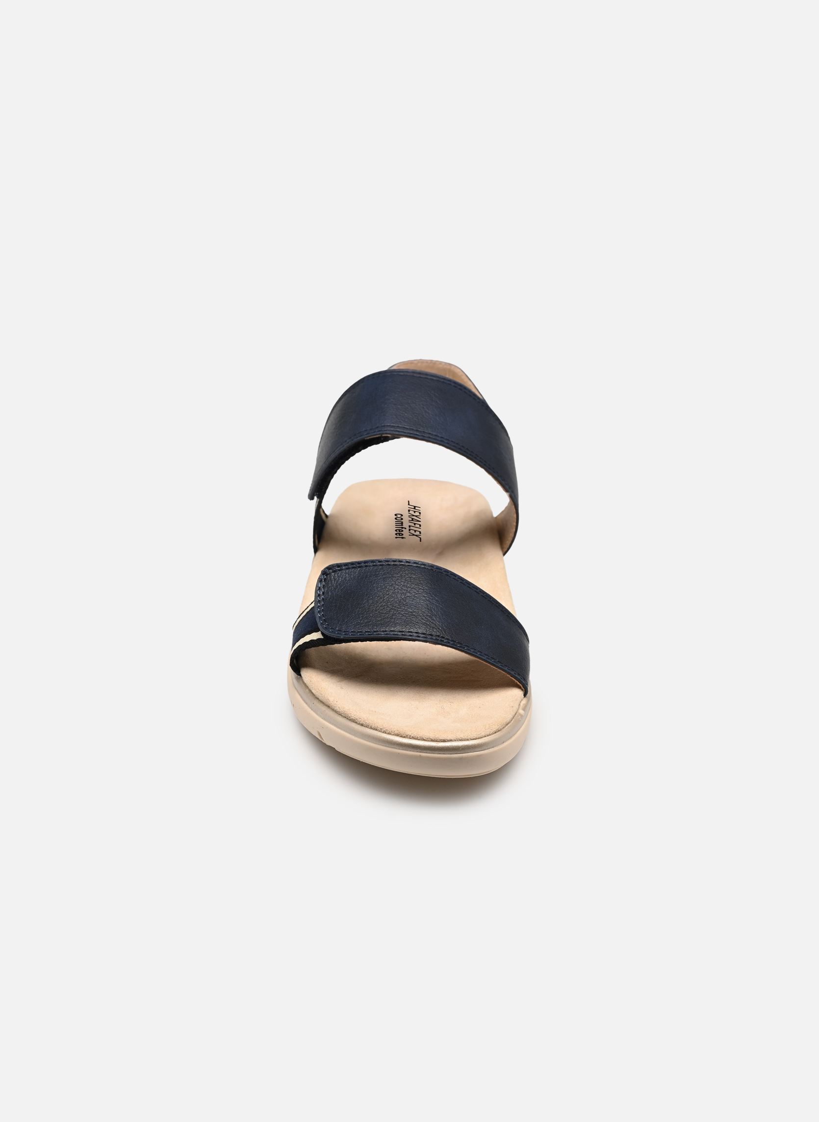 Sandales compensées et plateformes ALBO W10303 femme bleu Comfeet Sandales compensées et plateformes ALBO W10303 femme bleu Blue