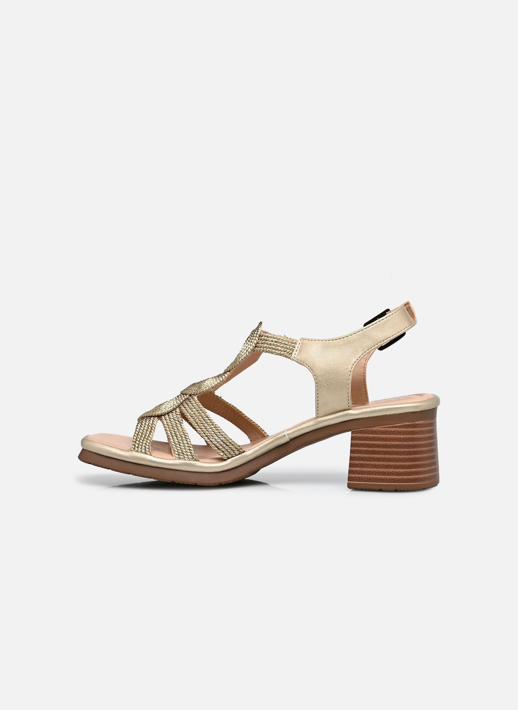 Sandalen CUMBAL W18301 dames goud en brons Comfeet Sandalen CUMBAL W18301 dames goud en brons Gold