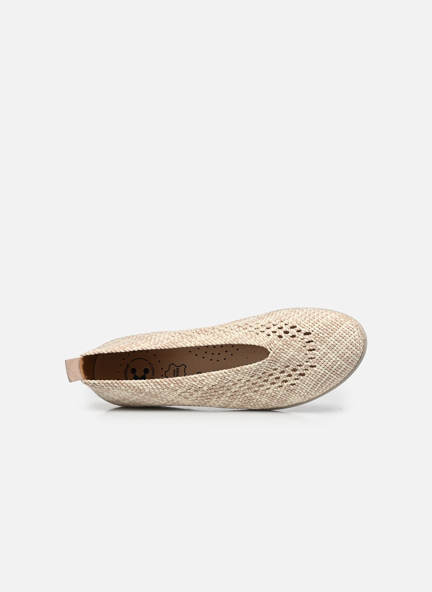Klassische Ballerinas PLUMA W03201 damen beige Comfeet Klassische Ballerinas PLUMA W03201 damen beige Beige