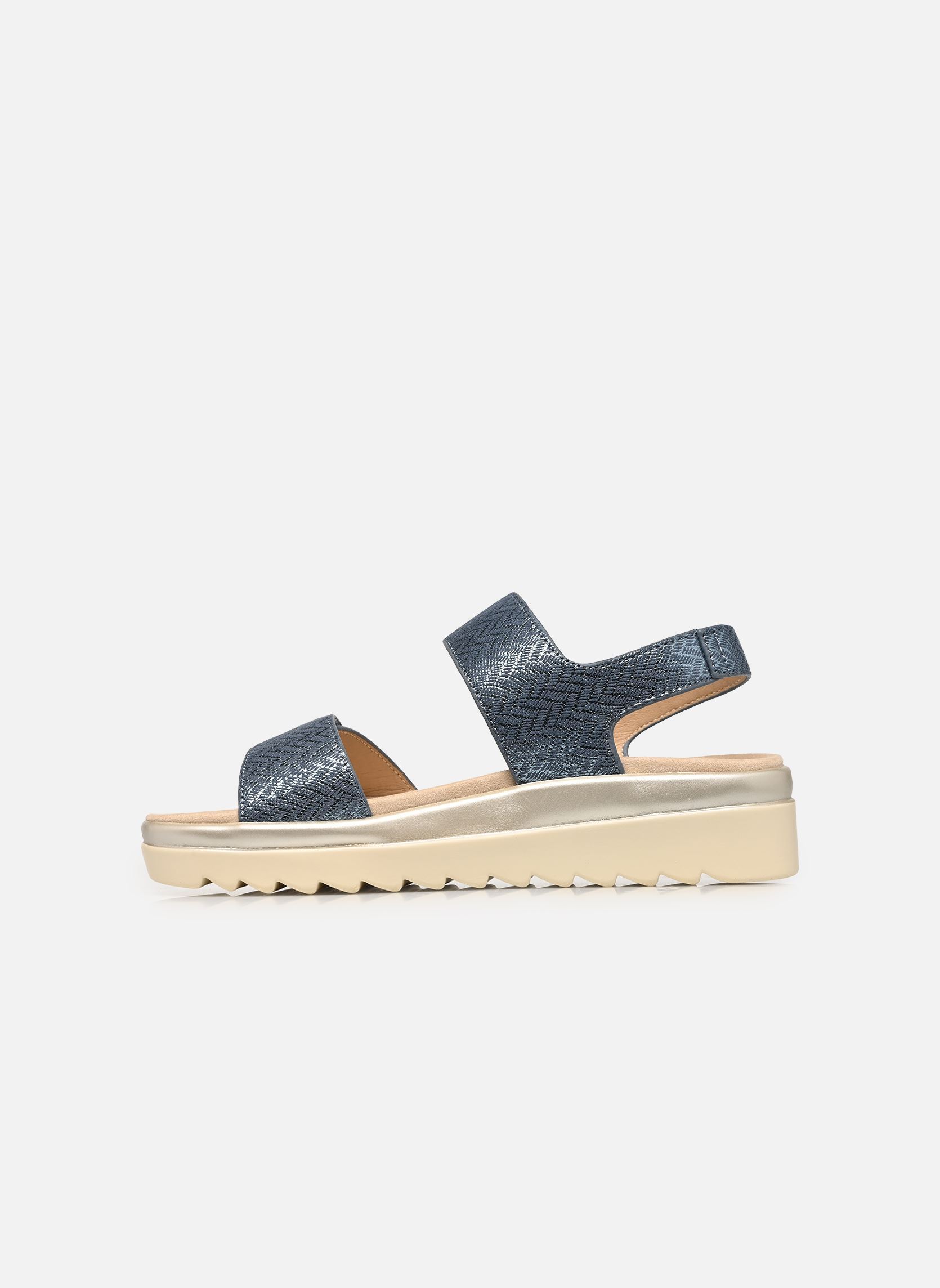Sandales compensées et plateformes SALINA W04505 femme bleu Comfeet Sandales compensées et plateformes SALINA W04505 femme bleu Blue