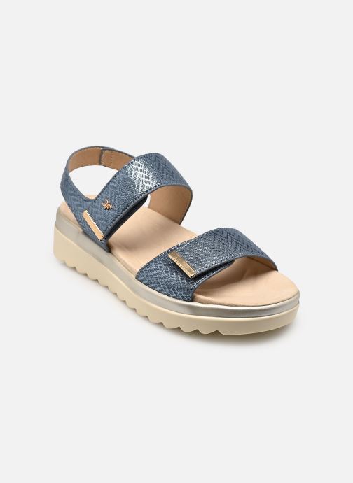 Comfeet Sandales compensées et plateformes SALINA W04505 femme bleu