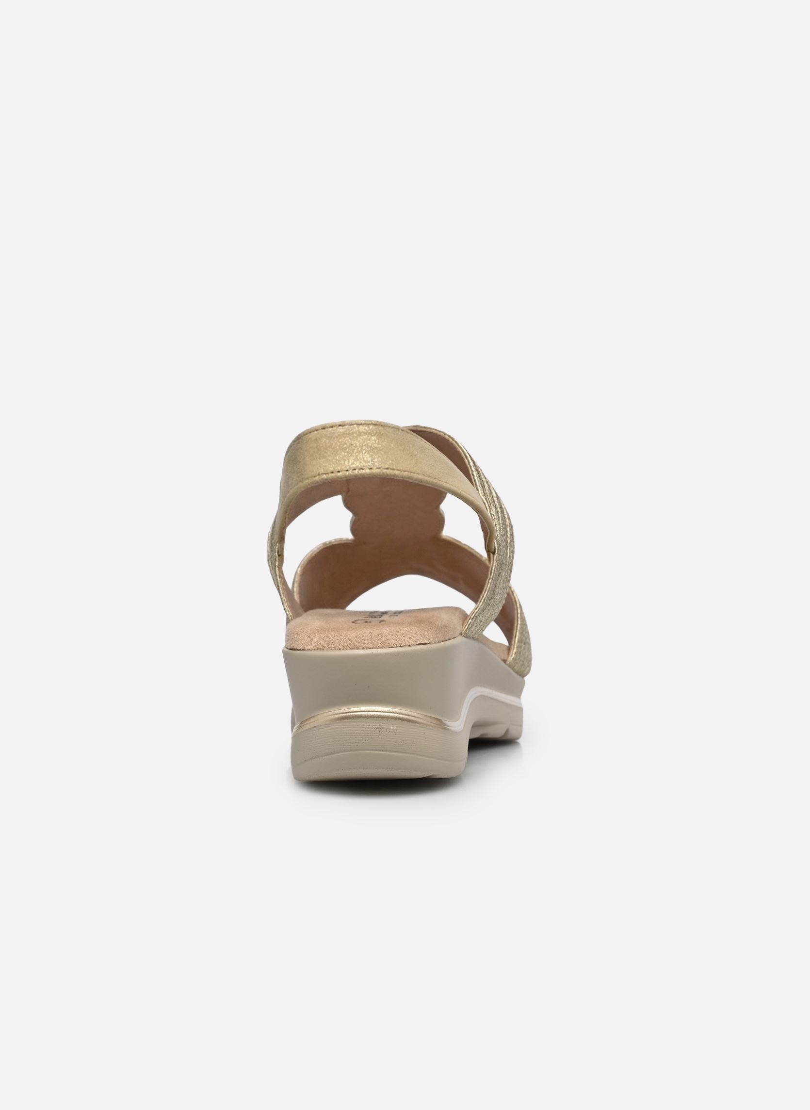 Keil- und Plateausandalen UPEMBA W14205 damen gold und bronze Comfeet Keil- und Plateausandalen UPEMBA W14205 damen gold und bronze Gold