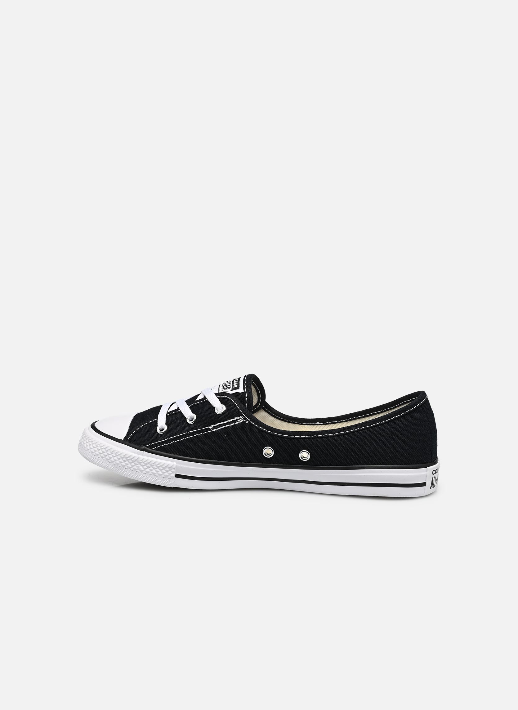 Ballerines classiques Chuck Taylor All Star Ballet Lace W femme noir Converse Ballerines classiques Chuck Taylor All Star Ballet Lace W femme noir BLACK/WHITE/BLACK