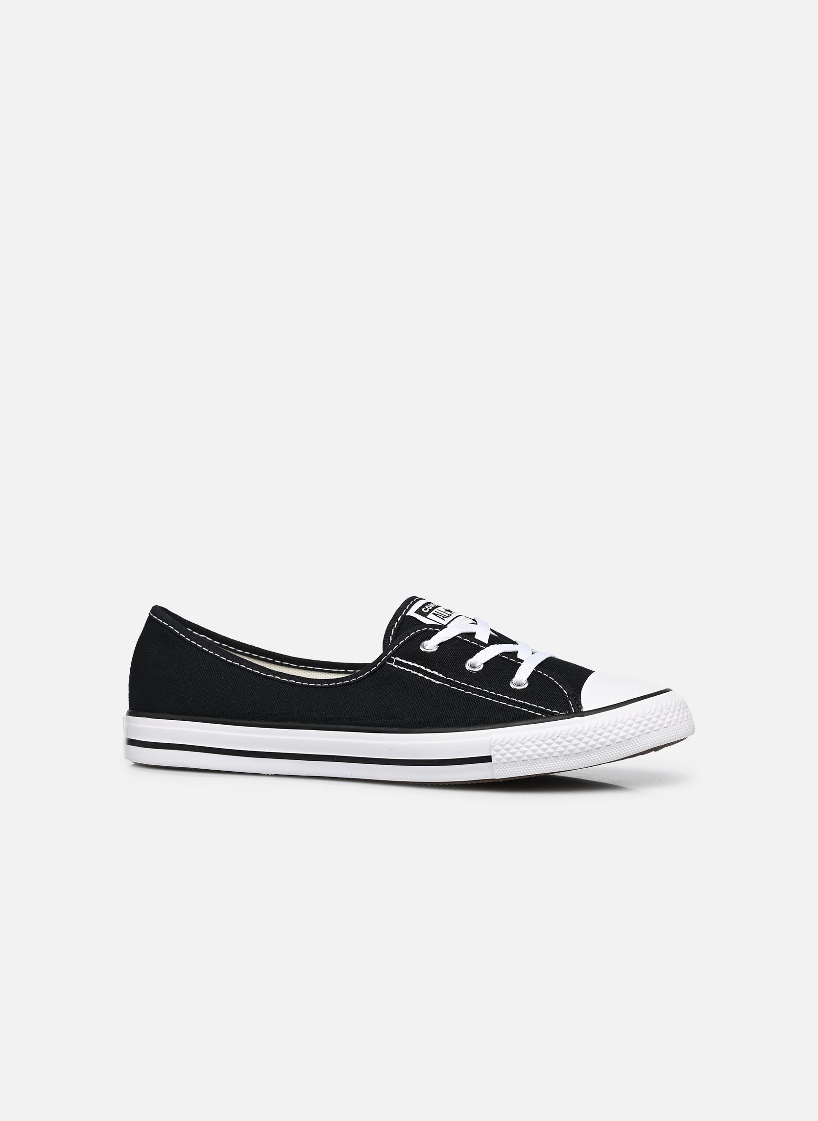 Ballerines classiques Chuck Taylor All Star Ballet Lace W femme noir Converse Ballerines classiques Chuck Taylor All Star Ballet Lace W femme noir BLACK/WHITE/BLACK