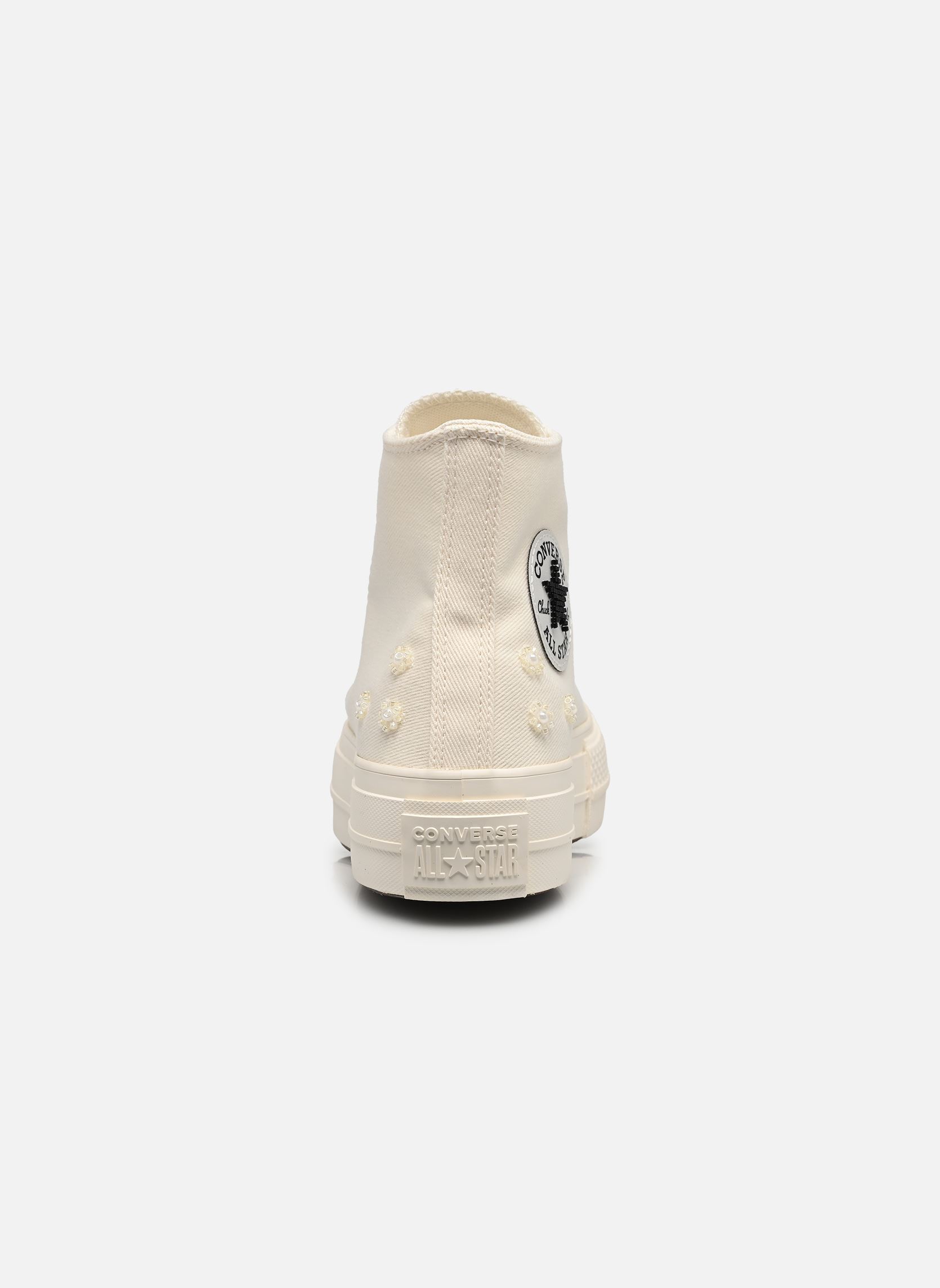 Knöchelhohe Sneaker Chuck Taylor All Star Lift Platform Bead damen beige Converse Knöchelhohe Sneaker Chuck Taylor All Star Lift Platform Bead damen beige EGRET/EGRET/BLACK