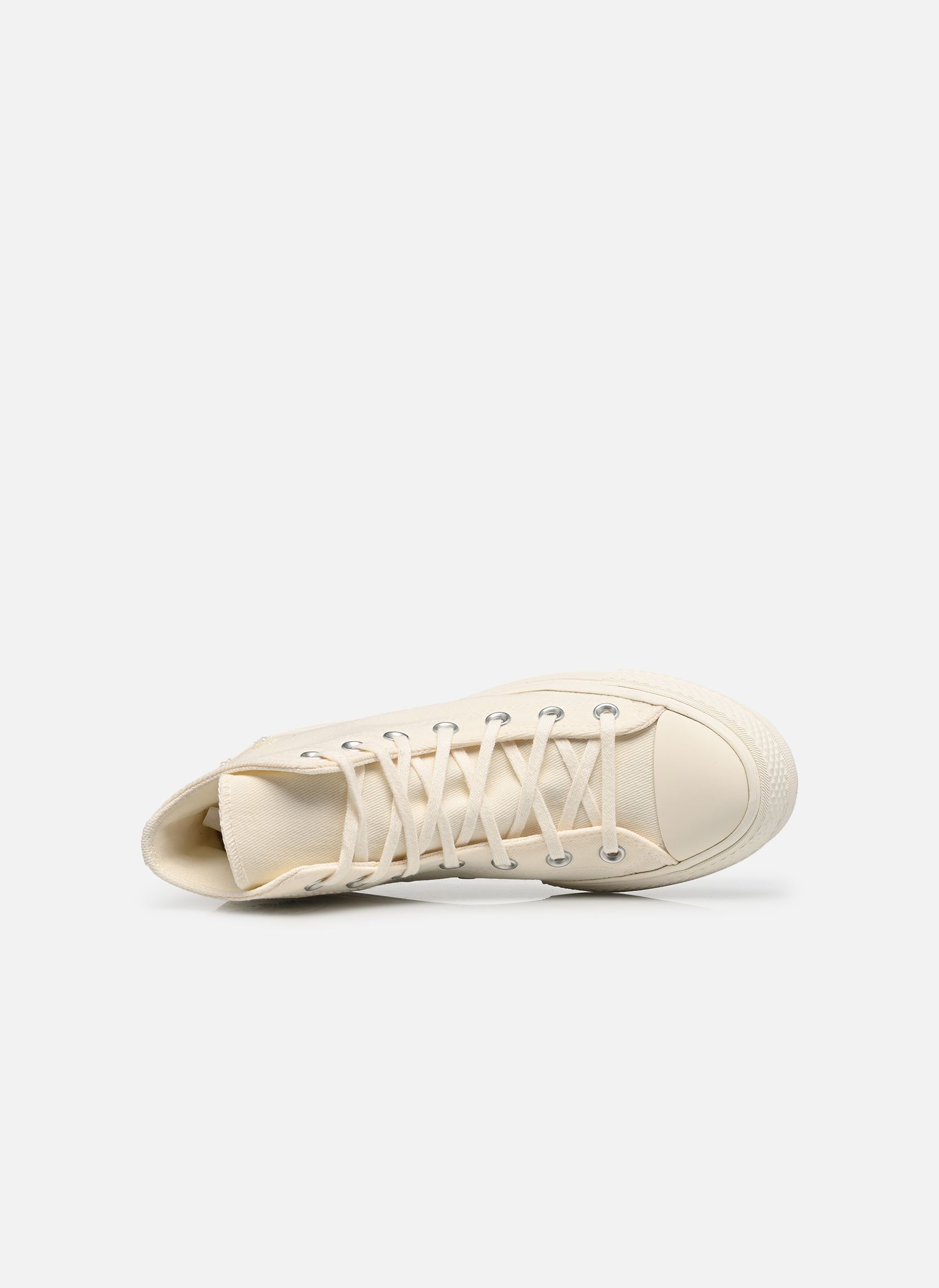 Knöchelhohe Sneaker Chuck Taylor All Star Lift Platform Bead damen beige Converse Knöchelhohe Sneaker Chuck Taylor All Star Lift Platform Bead damen beige EGRET/EGRET/BLACK