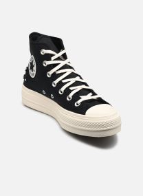 Knöchelhohe Sneaker Chuck Taylor All Star Lift Platform Bead damen schwarz Converse Knöchelhohe Sneaker Chuck Taylor All Star Lift Platform Bead damen schwarz BLACK/BLACK/EGRET