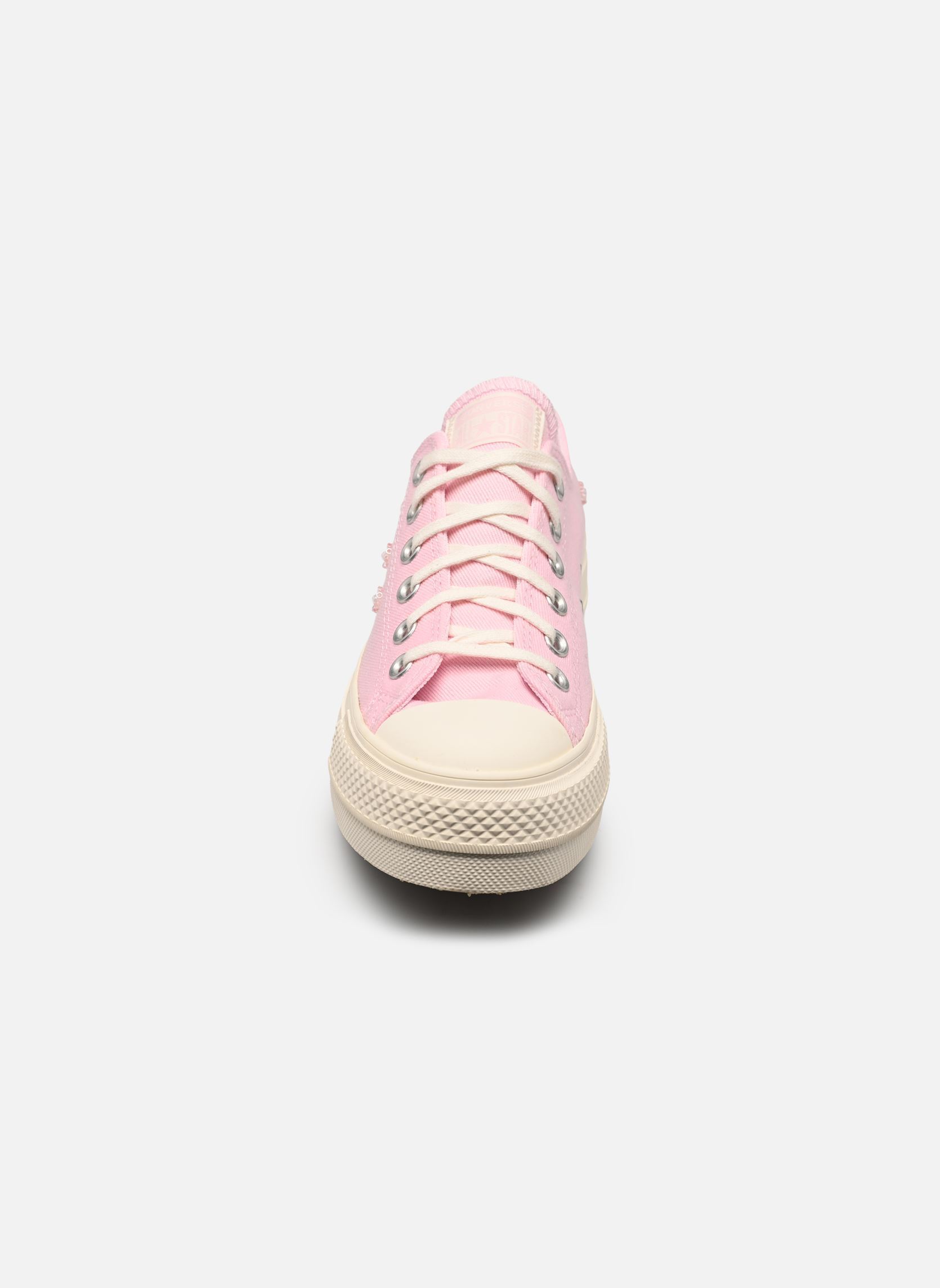 Baskets toile Chuck Taylor All Star Lift Platform Bead femme rose Converse Baskets toile Chuck Taylor All Star Lift Platform Bead femme rose NEW FOUND BLOOM/EGRET/EGRET