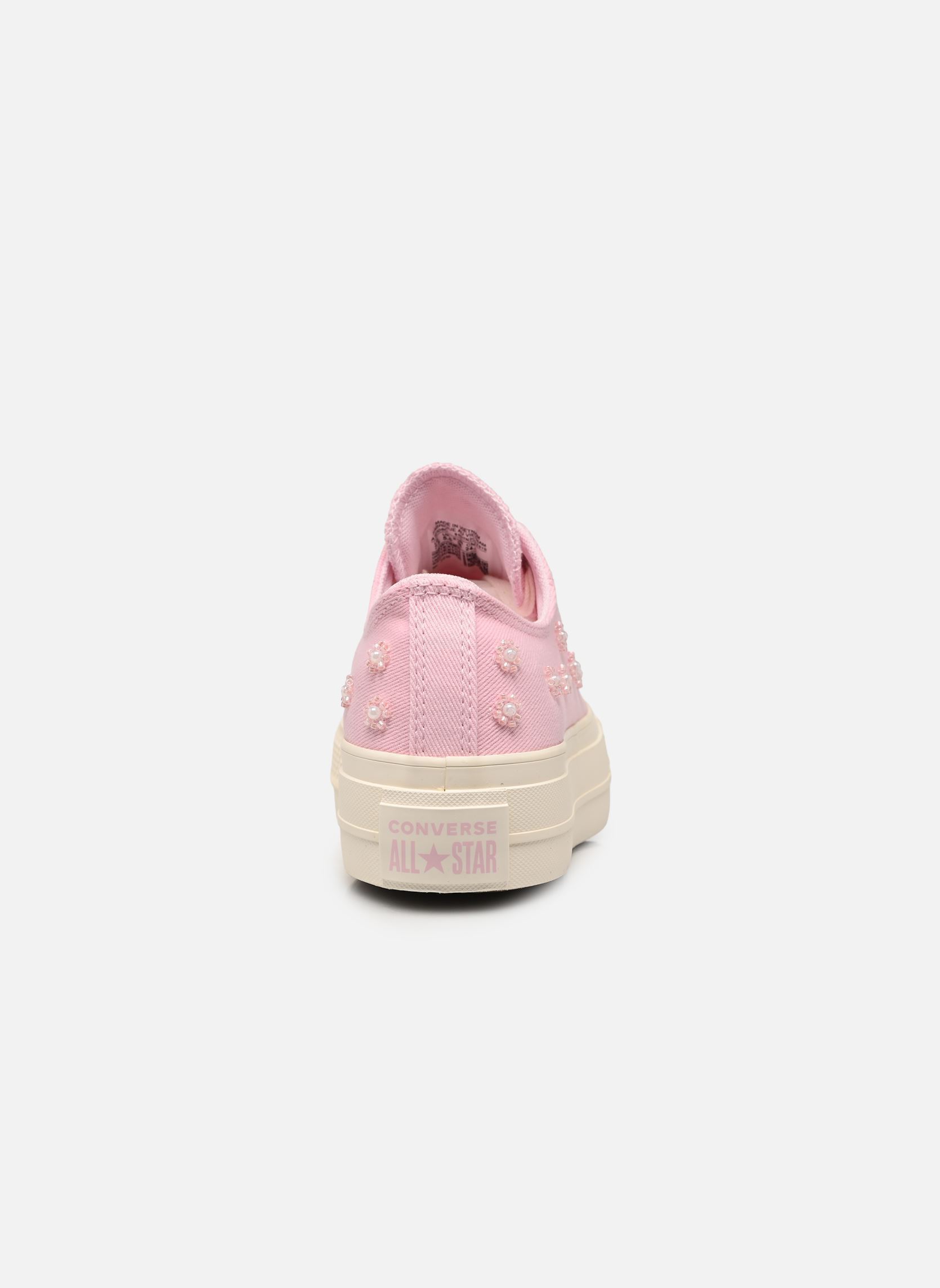 Baskets toile Chuck Taylor All Star Lift Platform Bead femme rose Converse Baskets toile Chuck Taylor All Star Lift Platform Bead femme rose NEW FOUND BLOOM/EGRET/EGRET