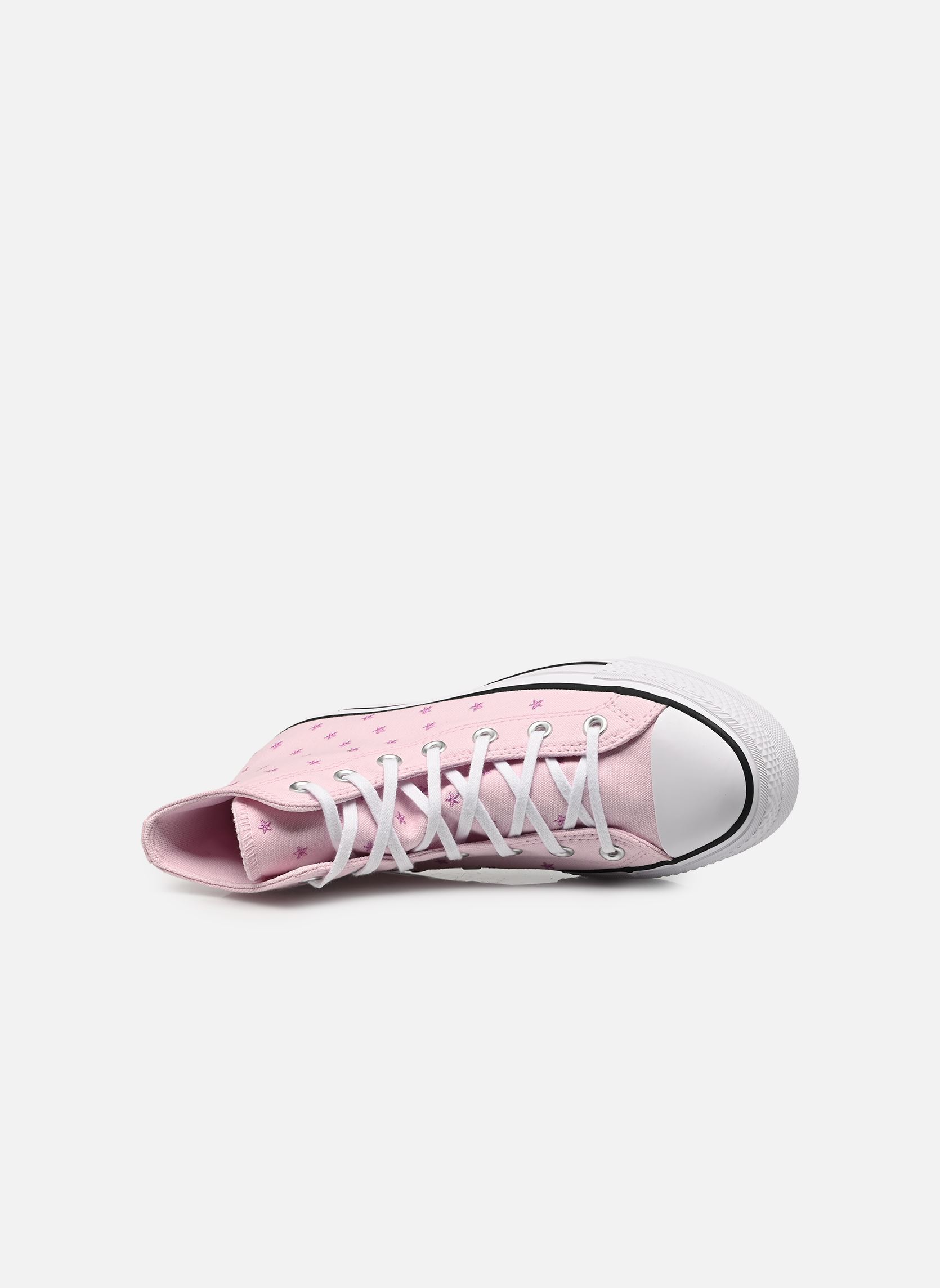 Baskets toile Chuck Taylor All Star Lift Platform Embr femme rose Converse Baskets toile Chuck Taylor All Star Lift Platform Embr femme rose NEW FOUND BLOOM