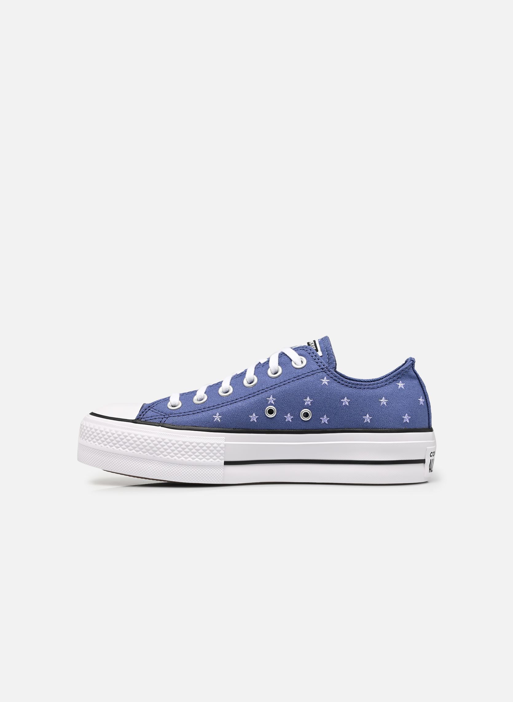 Baskets toile Chuck Taylor All Star Lift Platform Embr femme bleu Converse Baskets toile Chuck Taylor All Star Lift Platform Embr femme bleu INDIGO STORM/VERY PERI