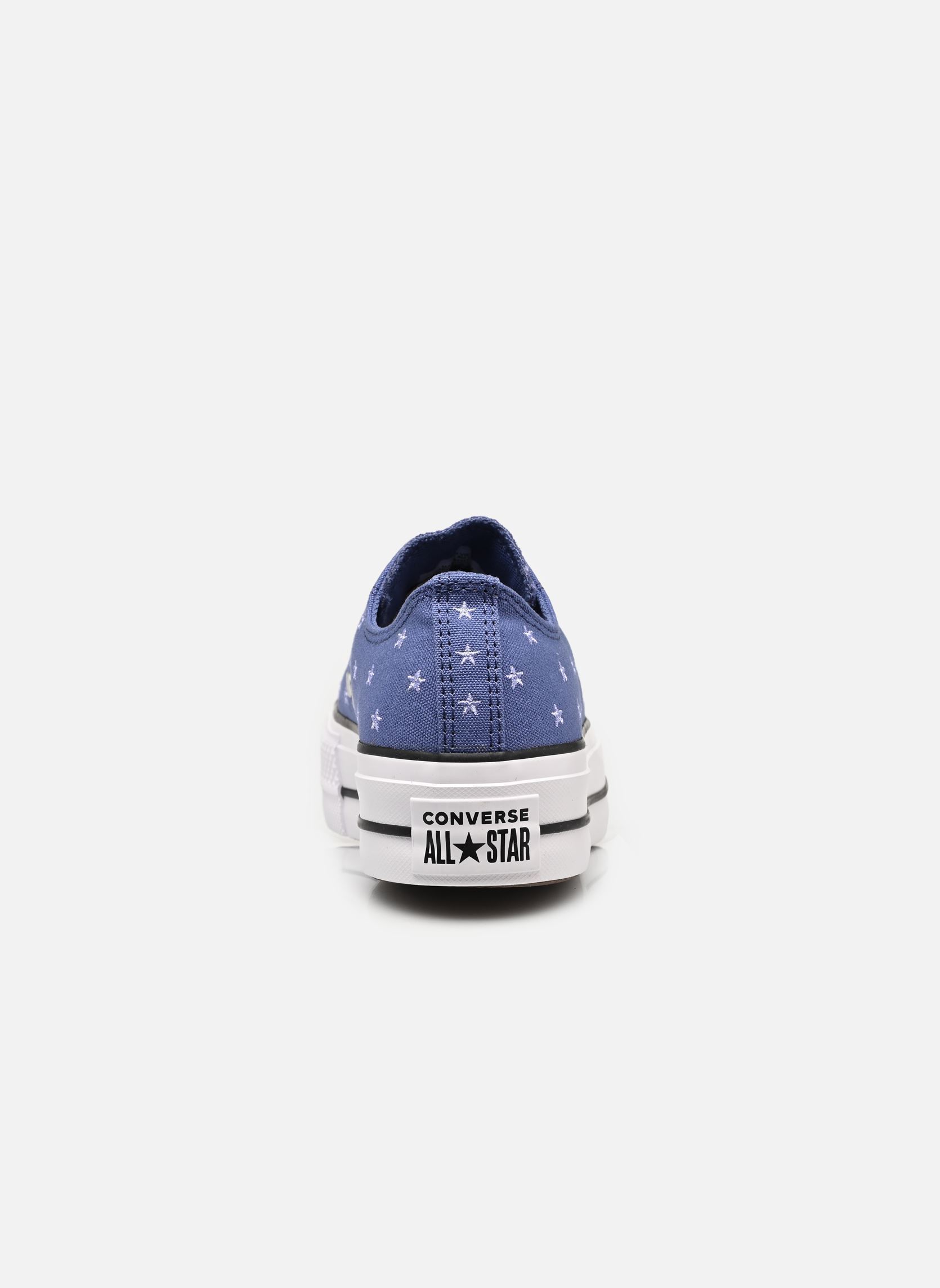 Baskets toile Chuck Taylor All Star Lift Platform Embr femme bleu Converse Baskets toile Chuck Taylor All Star Lift Platform Embr femme bleu INDIGO STORM/VERY PERI