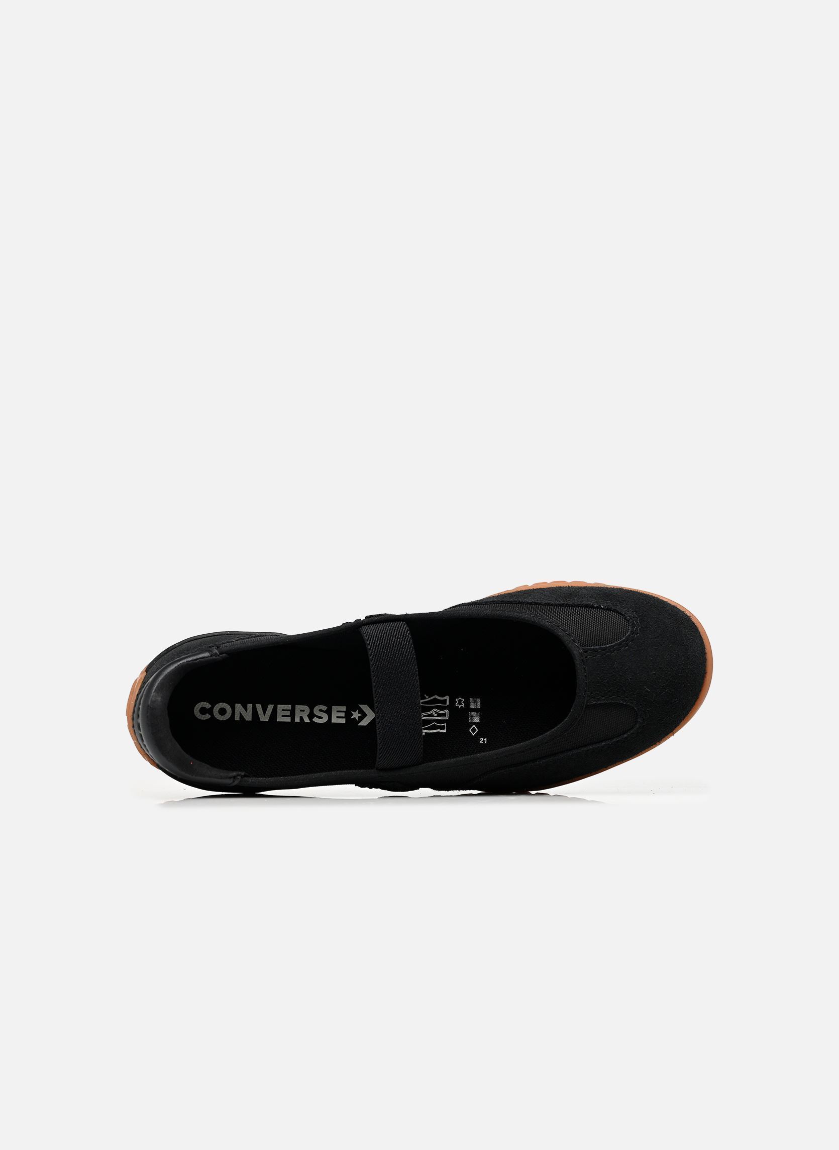 Ballerines classiques Run Star Trainer Ballet Flat Slip femme noir Converse Ballerines classiques Run Star Trainer Ballet Flat Slip femme noir Black