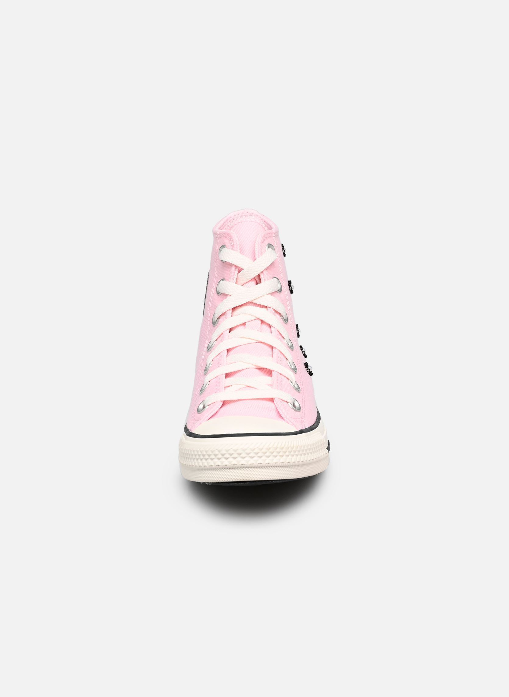 Baskets montantes Chuck Taylor All Star Beads Hi femme rose Converse Baskets montantes Chuck Taylor All Star Beads Hi femme rose New Found Bloom/Egret/Black