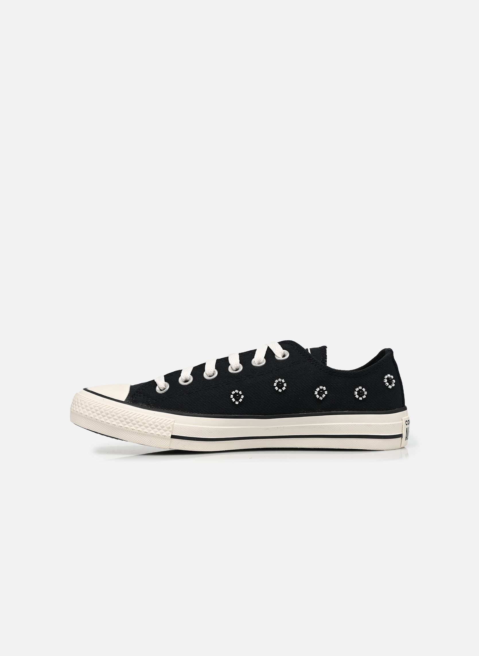 Baskets basses Chuck Taylor All Star Beads Ox femme noir Converse Baskets basses Chuck Taylor All Star Beads Ox femme noir Black/Egret/Black