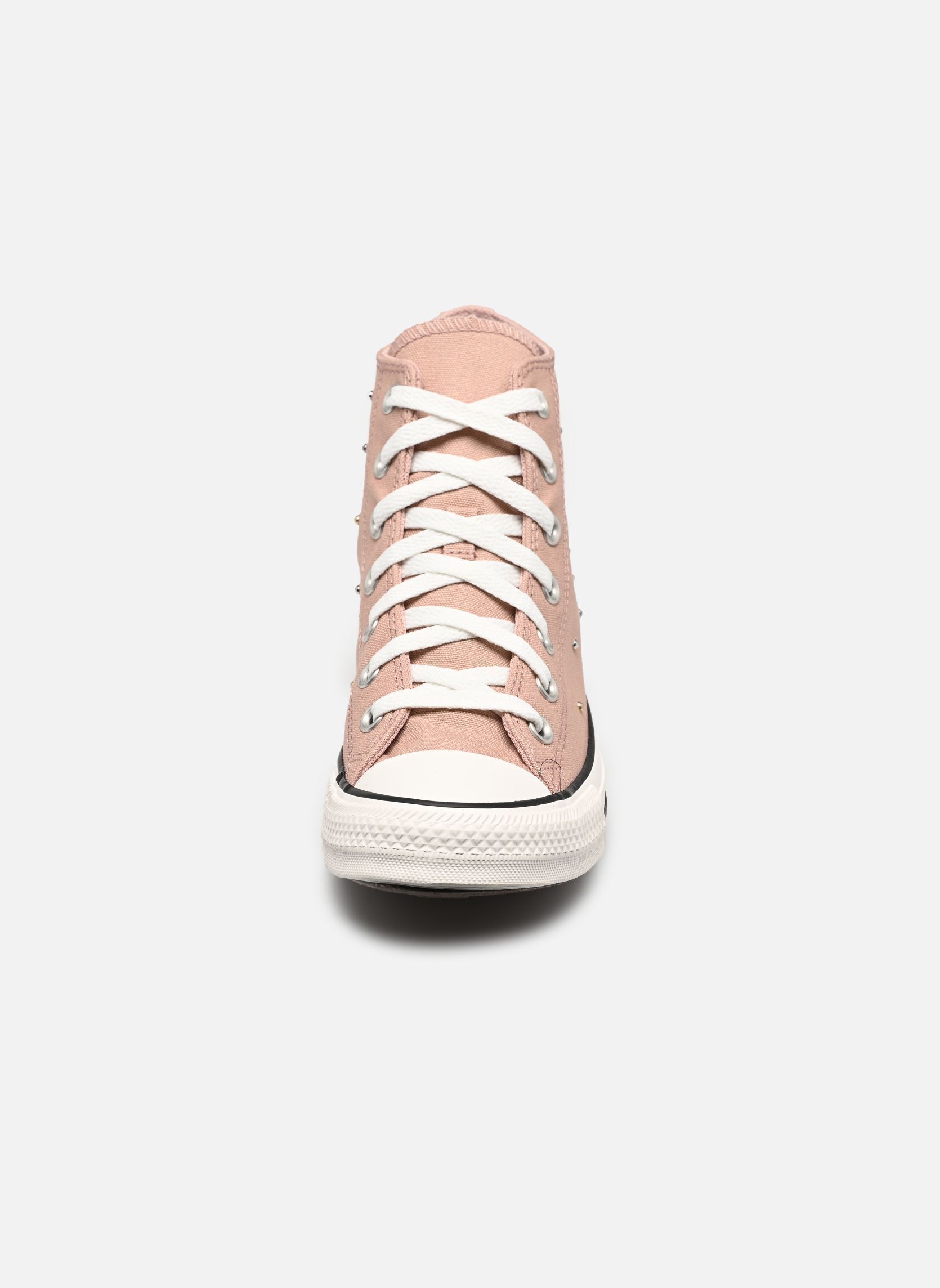 Baskets toile Chuck Taylor All Star Mini Studs Hi femme rose Converse Baskets toile Chuck Taylor All Star Mini Studs Hi femme rose DRIED EARTH/VINTAGE WHITE/BLAC
