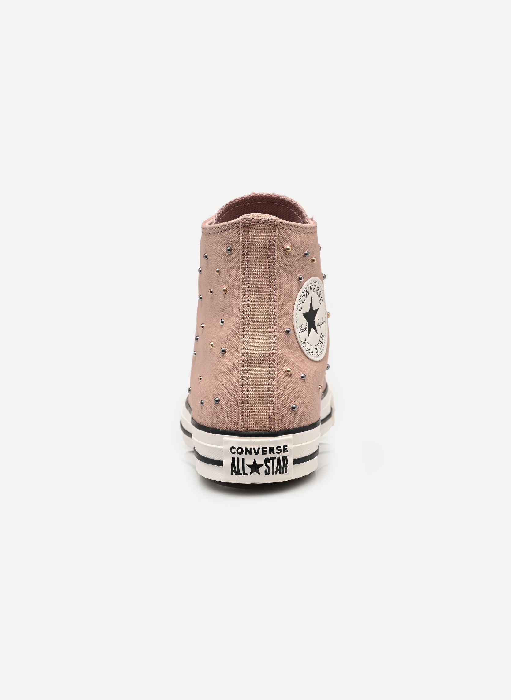 Baskets toile Chuck Taylor All Star Mini Studs Hi femme rose Converse Baskets toile Chuck Taylor All Star Mini Studs Hi femme rose DRIED EARTH/VINTAGE WHITE/BLAC