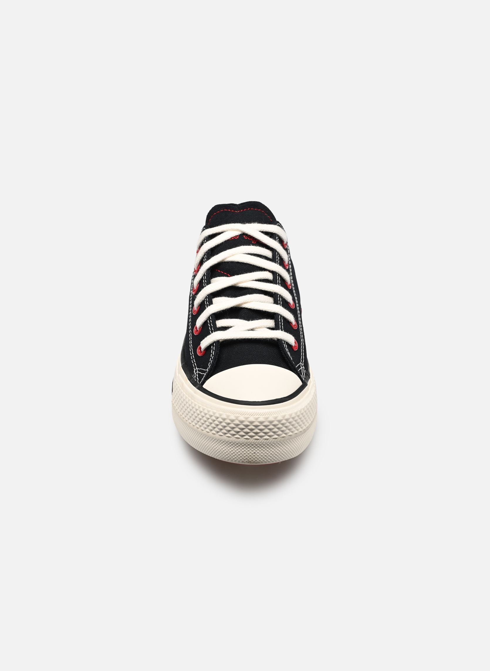 Baskets toile Chuck Taylor All Star Lift Platform Hear femme noir Converse Baskets toile Chuck Taylor All Star Lift Platform Hear femme noir BLACK/EGRET/DAYS AHEAD