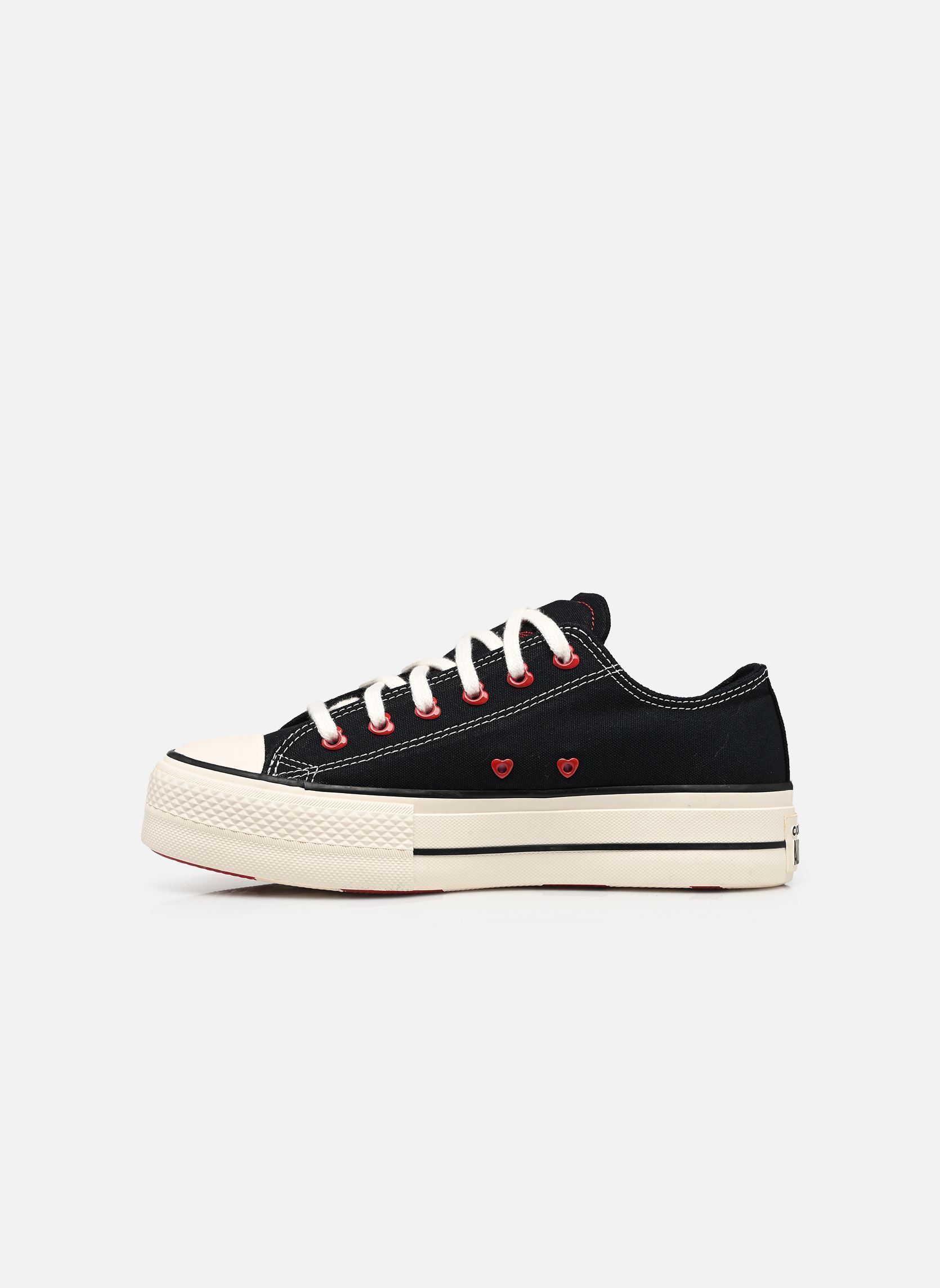Baskets toile Chuck Taylor All Star Lift Platform Hear femme noir Converse Baskets toile Chuck Taylor All Star Lift Platform Hear femme noir BLACK/EGRET/DAYS AHEAD