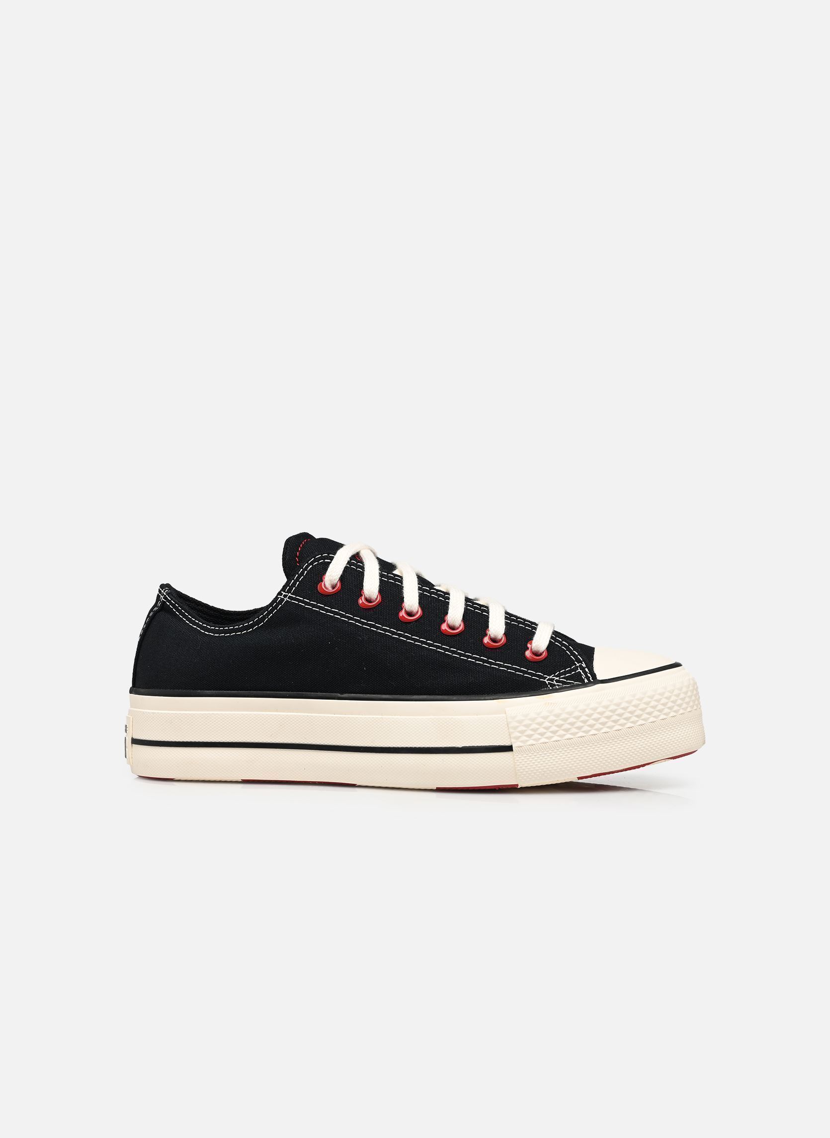 Baskets toile Chuck Taylor All Star Lift Platform Hear femme noir Converse Baskets toile Chuck Taylor All Star Lift Platform Hear femme noir BLACK/EGRET/DAYS AHEAD
